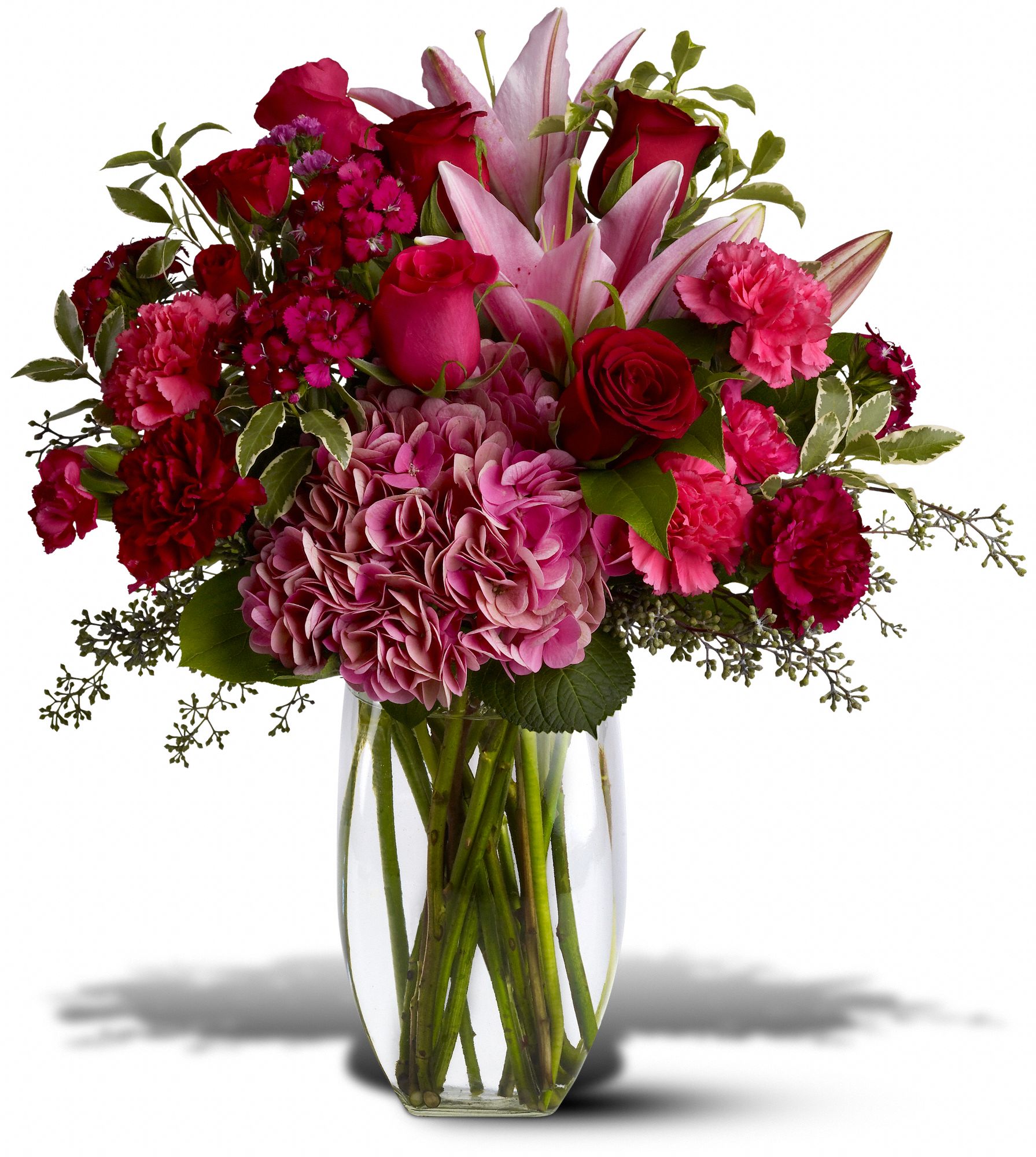 Burgundy Blush Flower Arrangement