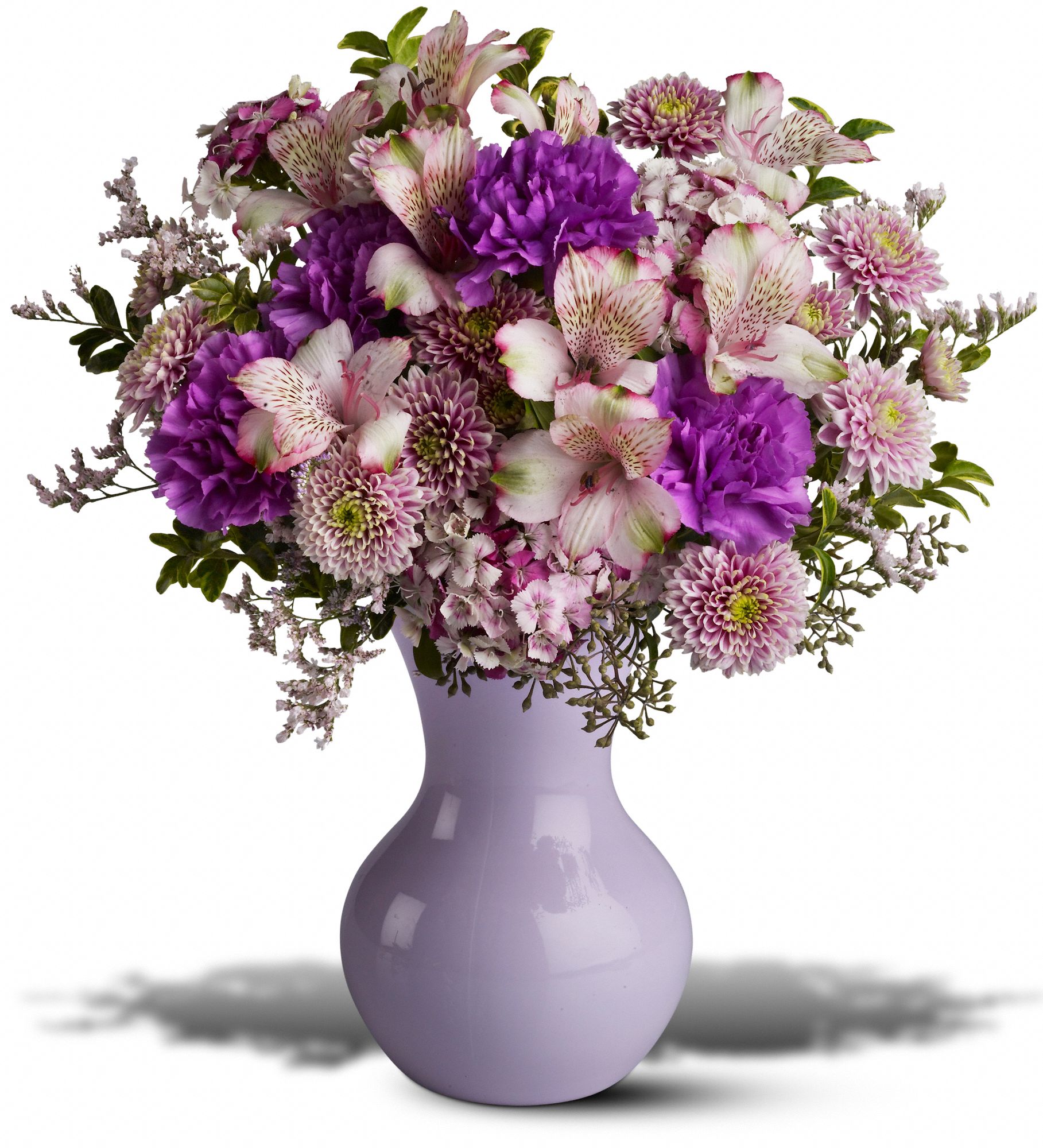 Lavender and Purple Mothers Day Flower Bouquet