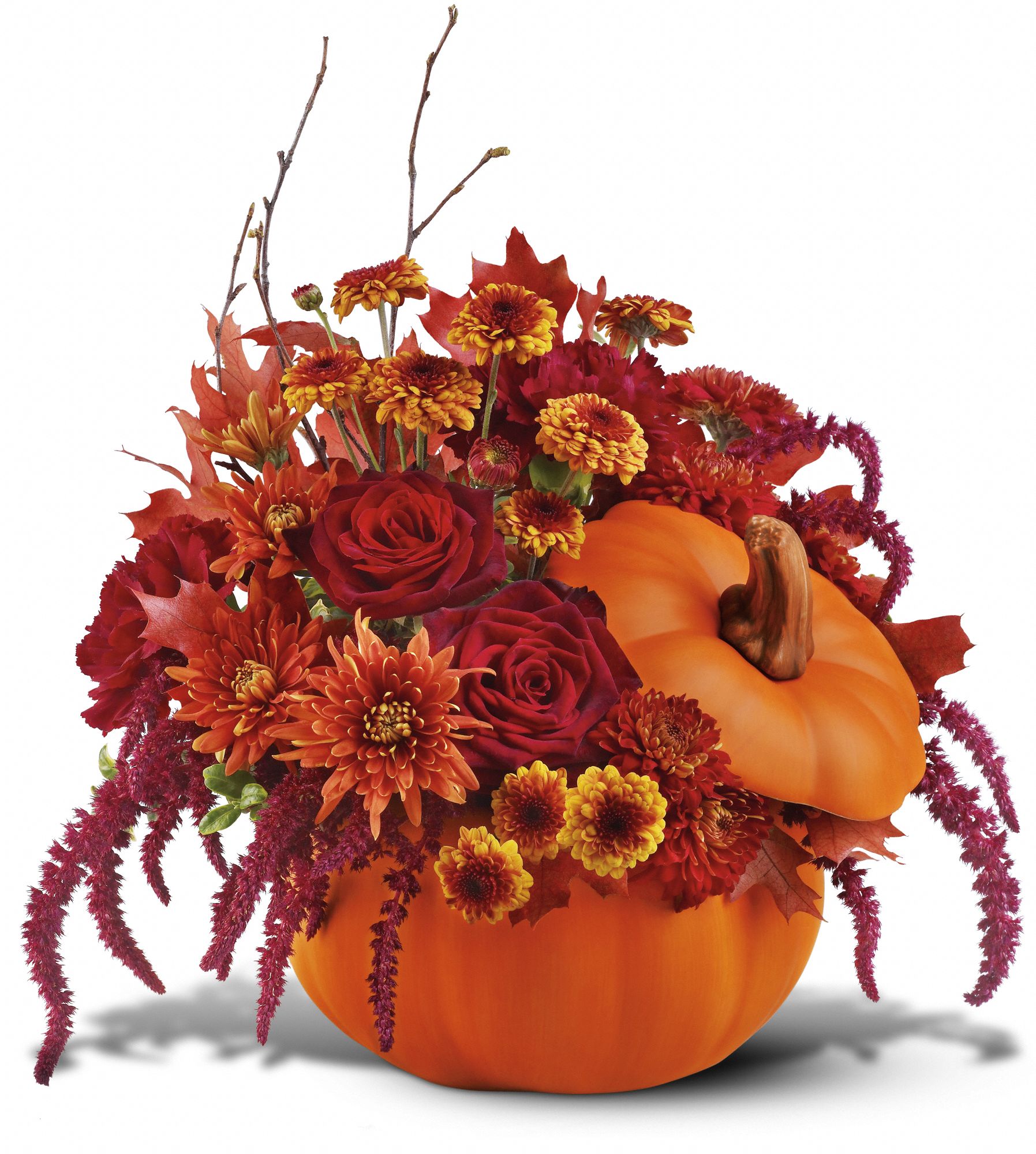 Teleflora's Bewitching Pumpkin Bouquet, picture