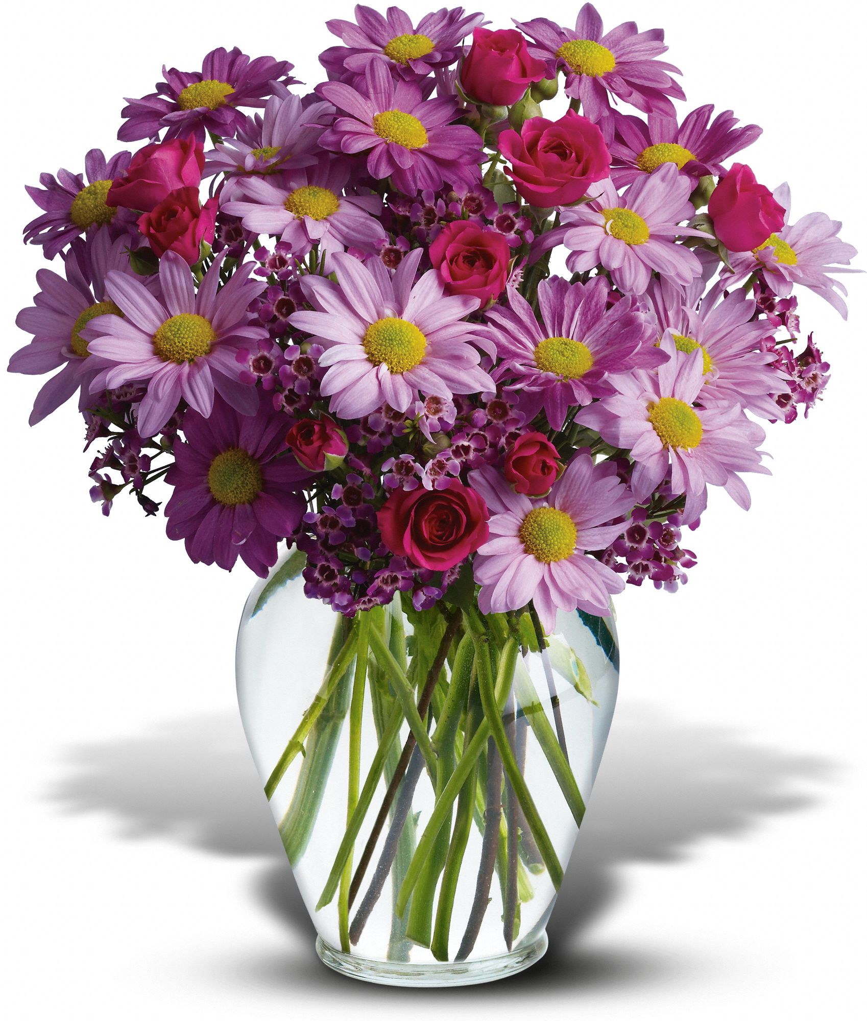 Mothers Day beautiful daisy bouquet delivered to your mom for $45.00