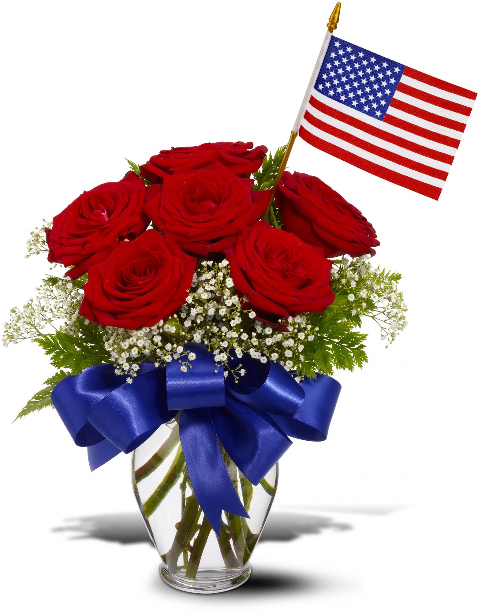 Star Spangled Roses Bouquet, picture