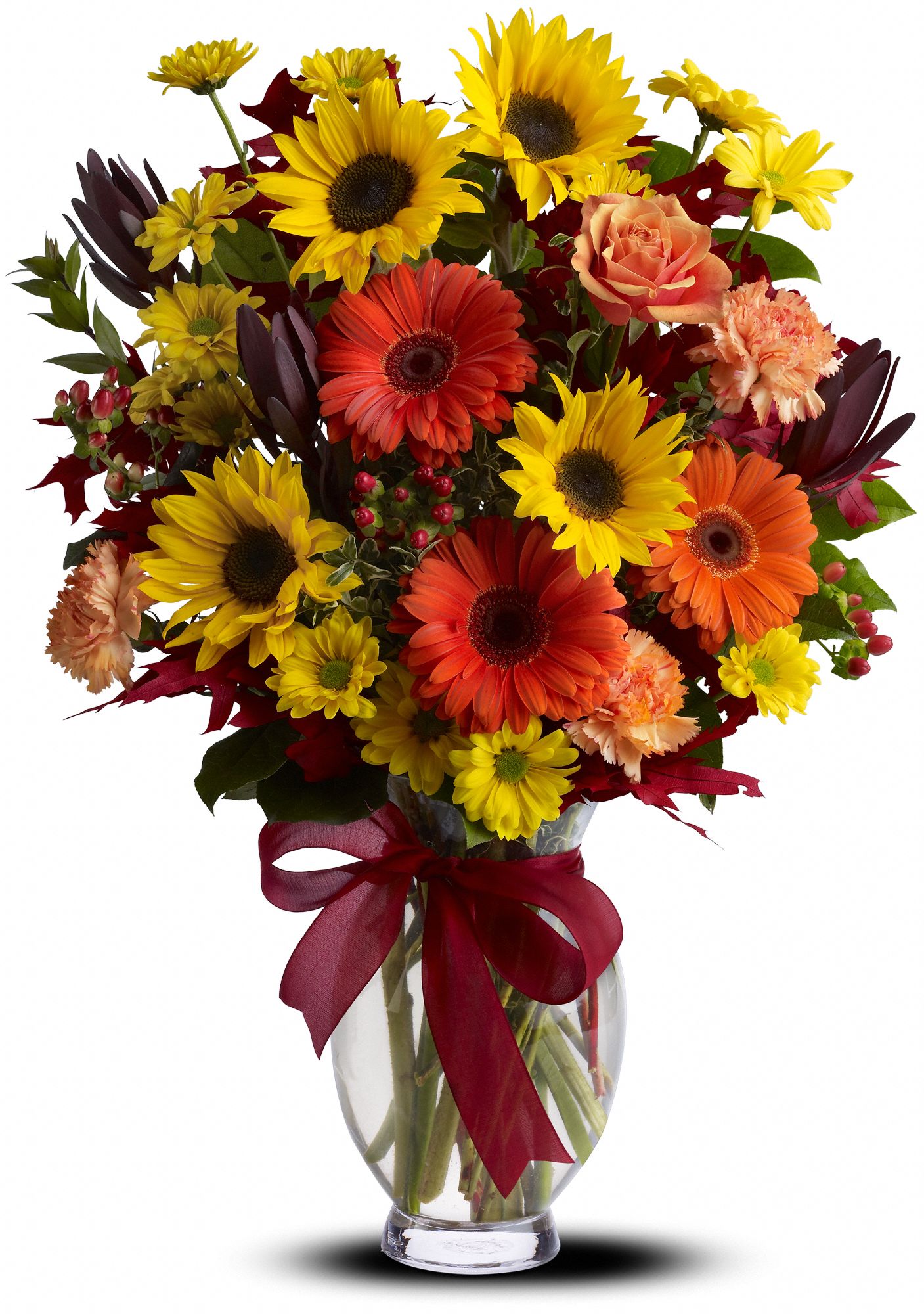 Glorious Autumn Flower Bouquet by Teleflora Flowers