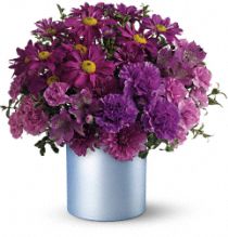 Vivid Violet - Flower Bouquet by Teleflora