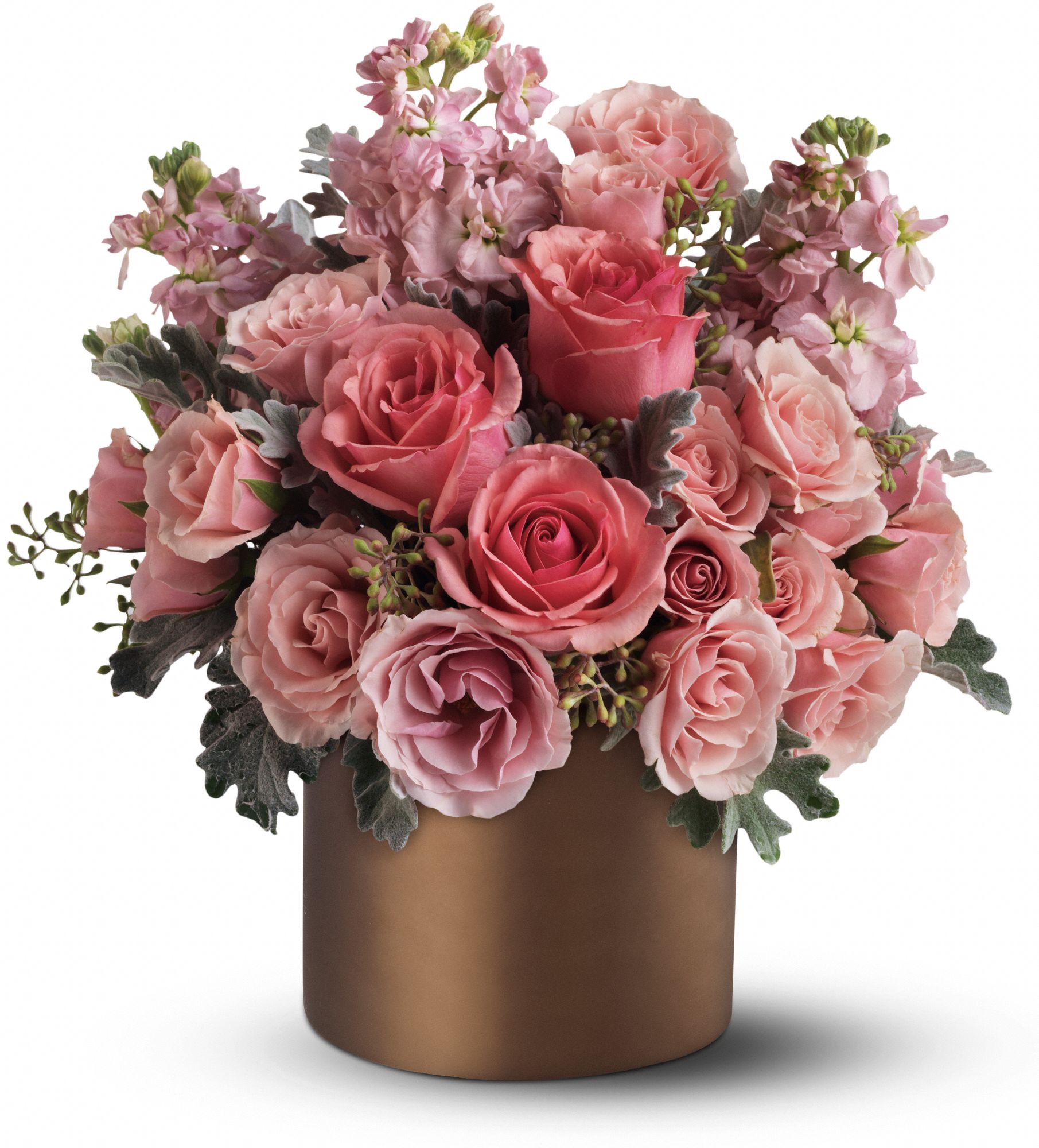 Teleflora's Pink Caf� Bouquet, picture