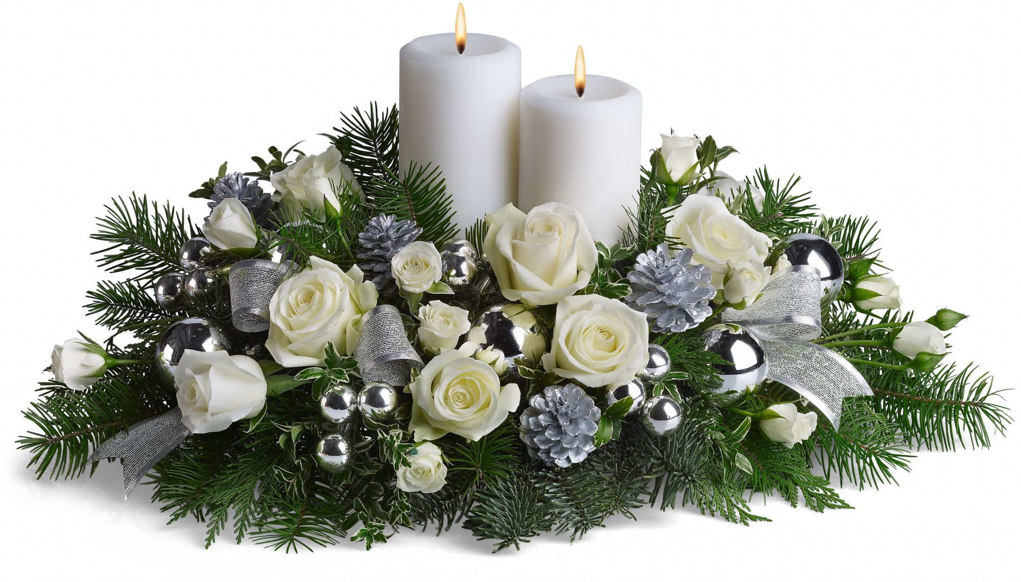 Oh Holy Night Christmas Centerpiece