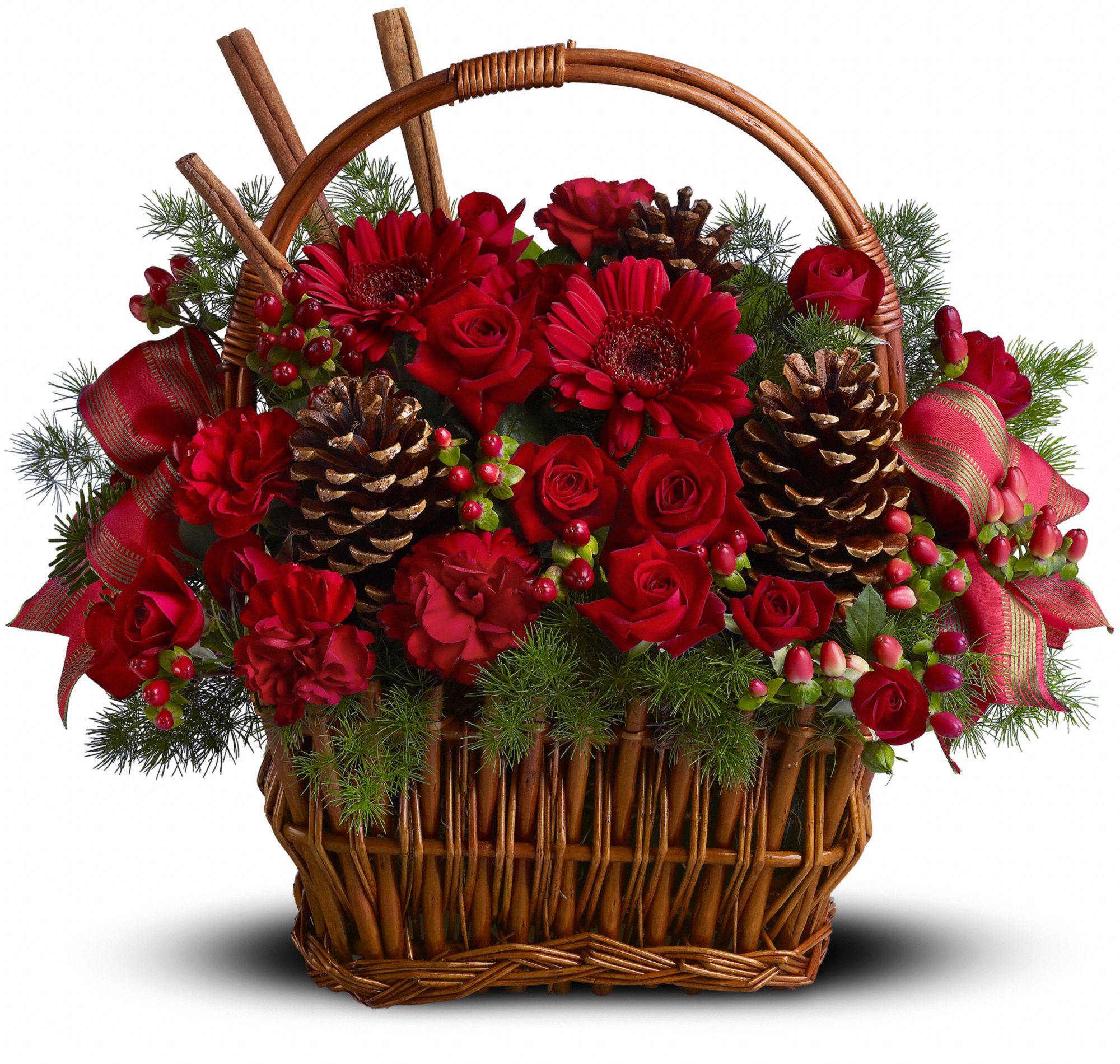 Holiday Spice Flower Basket