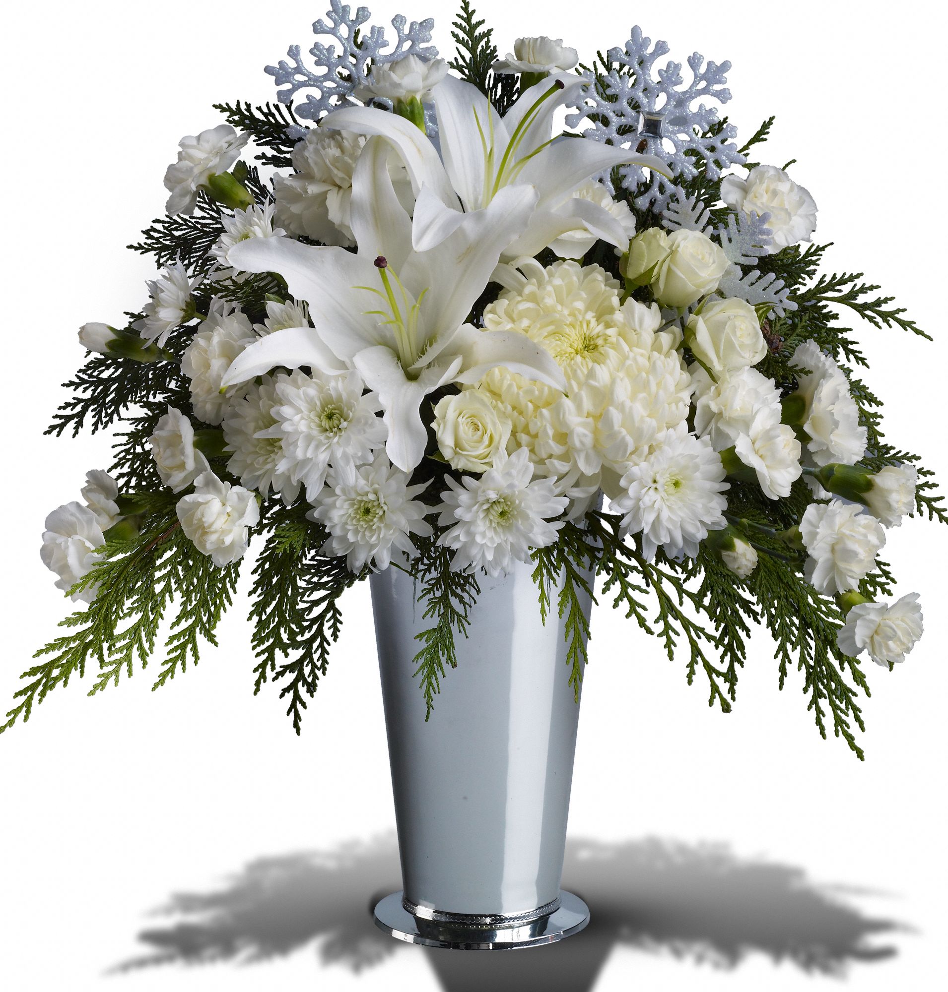Holiday on Ice Deluxe Flower Bouquet