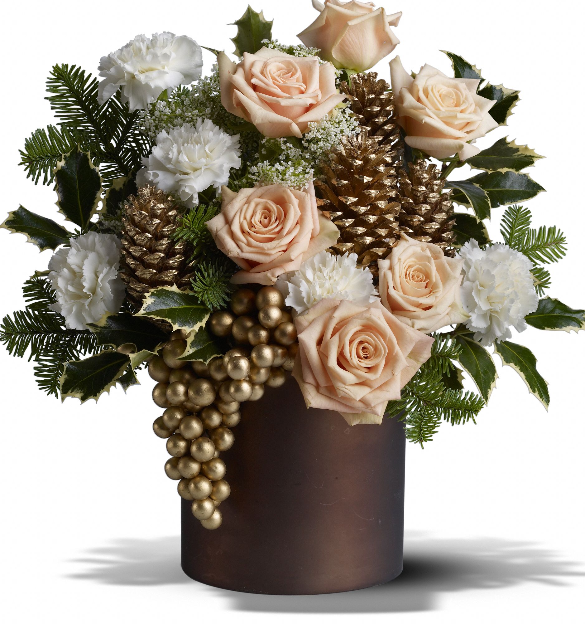 Telefloras Golden Vineyards Flower Bouquet