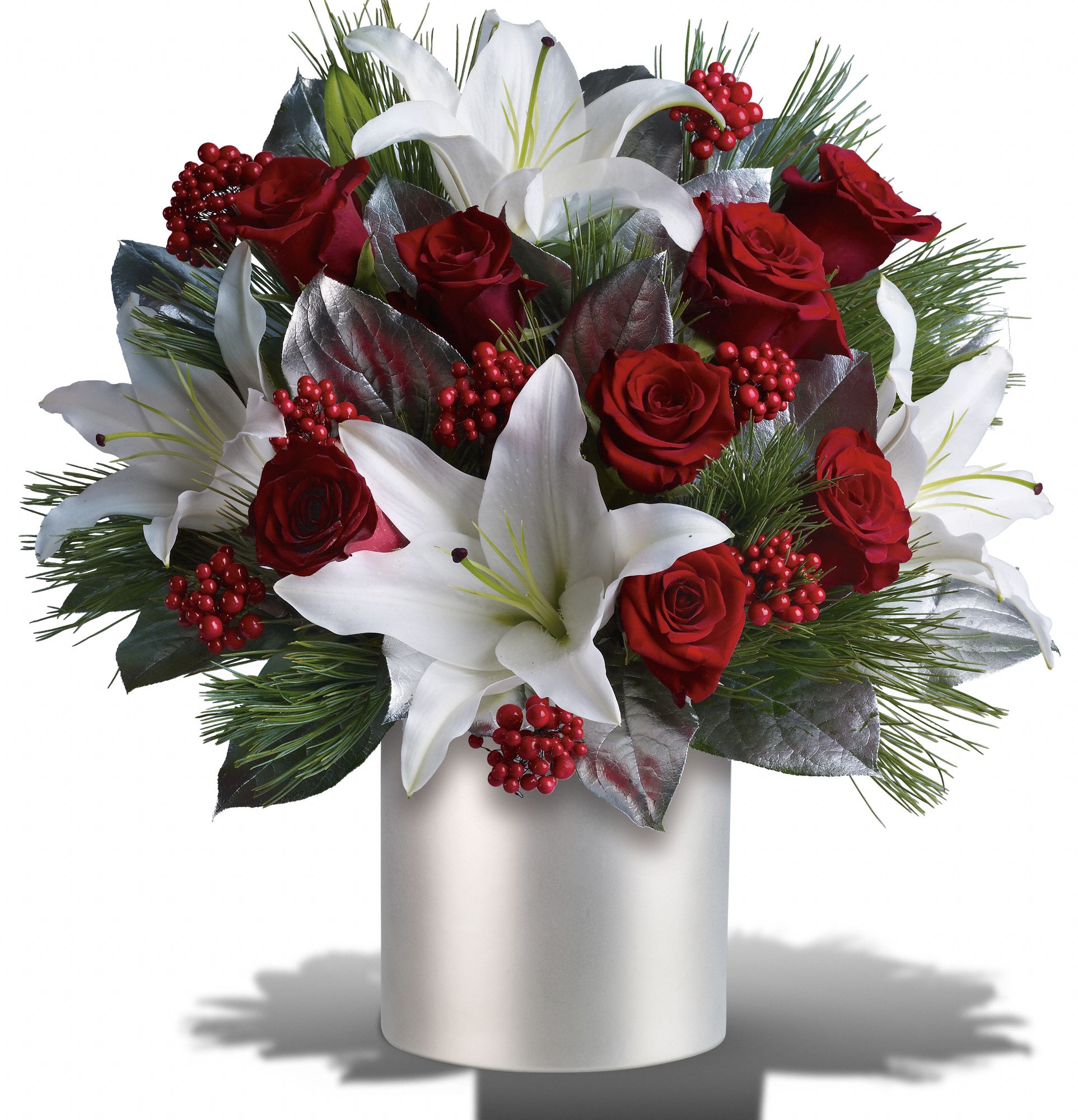 Teleflora's Lilies and Roses graphic