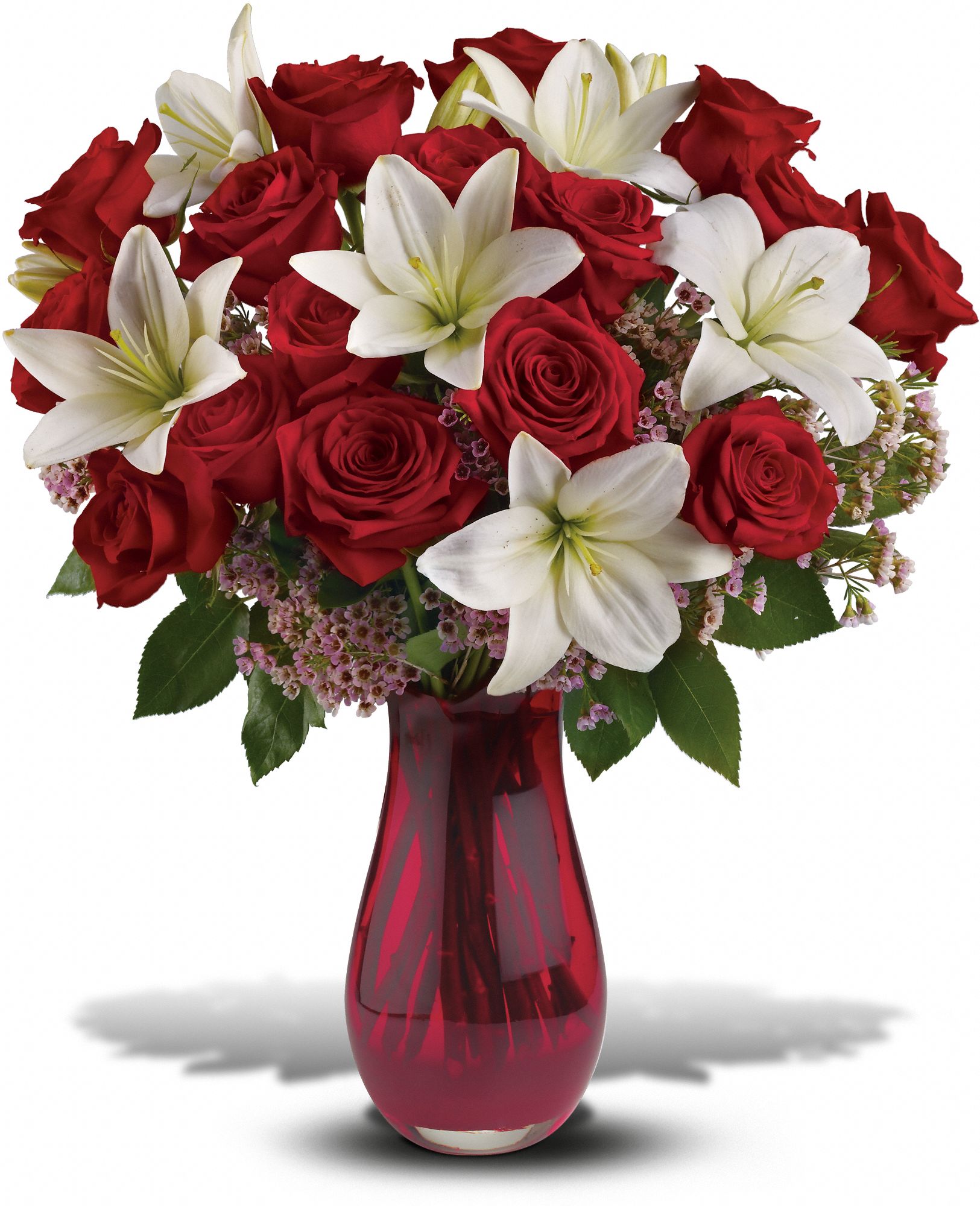 Teleflora's Red Rose Passion Bouquet