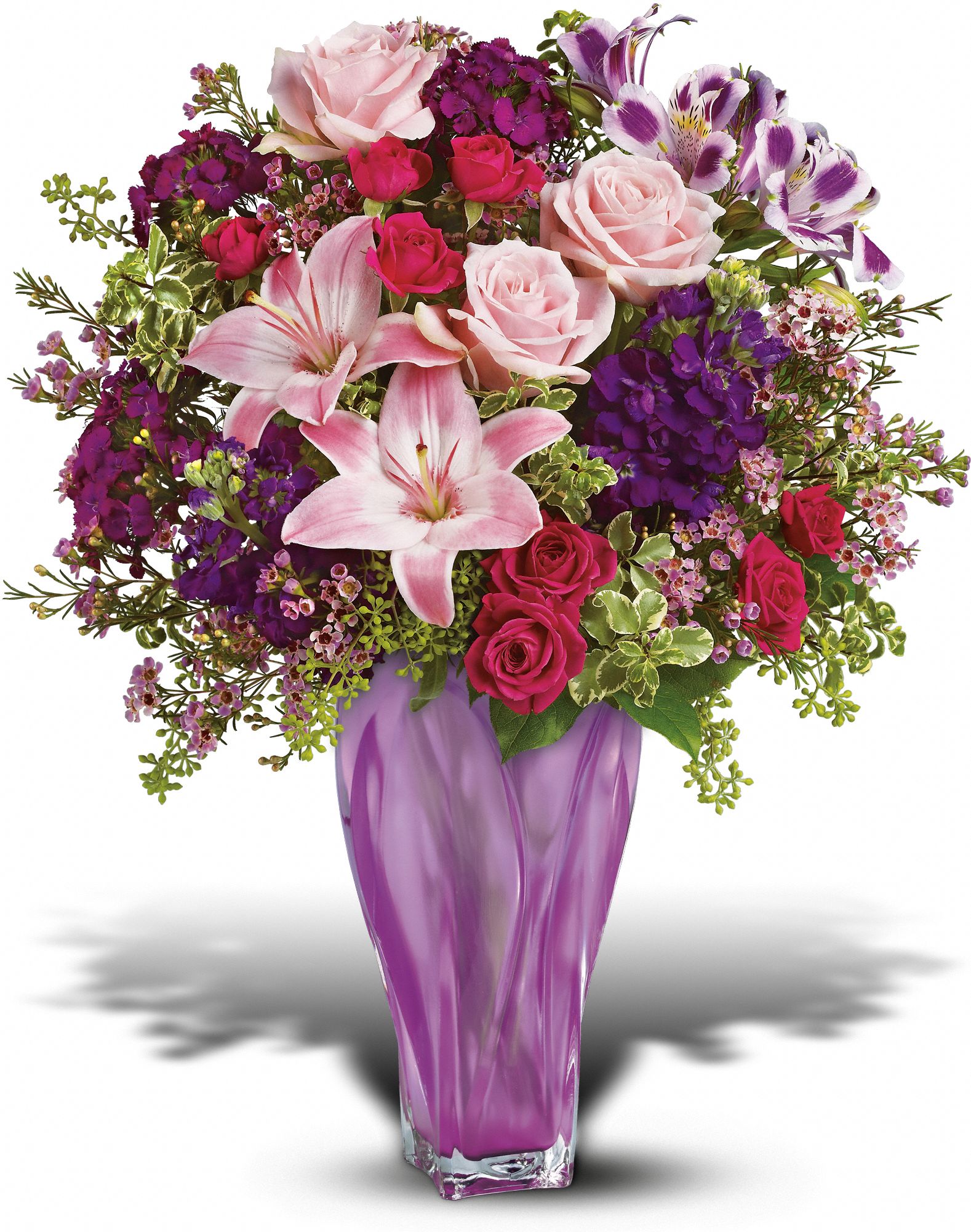 Teleflora's Lavender Elegance Bouquet in Vallejo&nbsp;CA, Vallejo City Floral Co