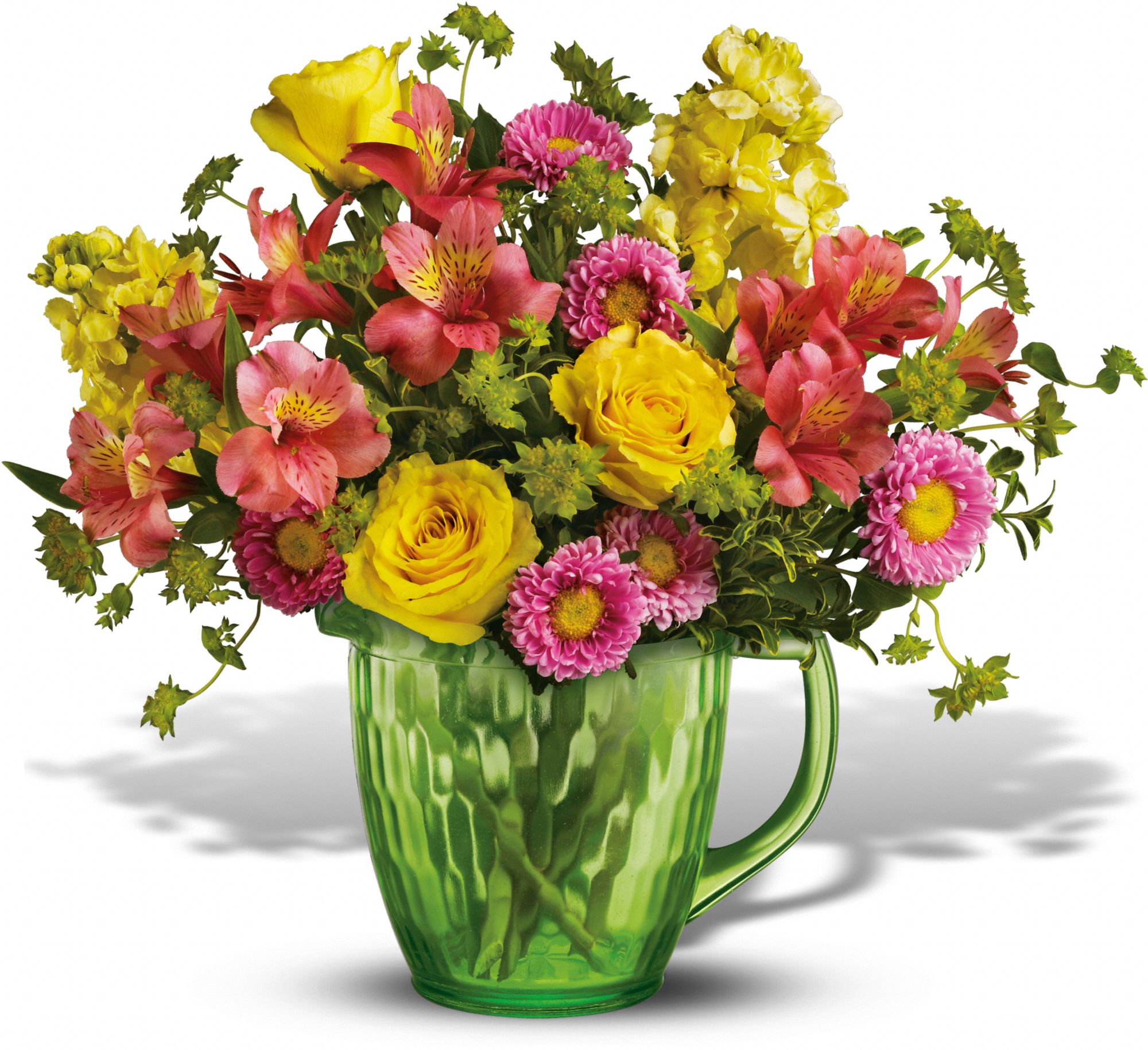 Teleflora's Spring Pitcher Bouquet in Salt Lake City&nbsp;UT, In Full Bloom