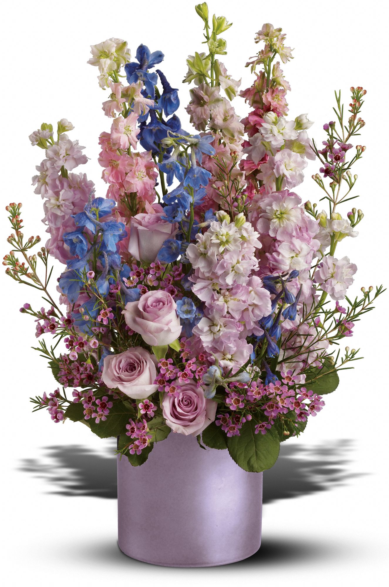 Lavender Lace Delphinium & Stock