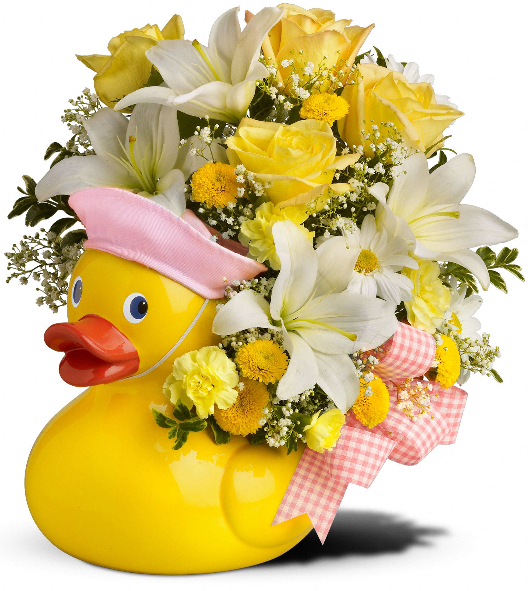 Telefloras Just Ducky Bouquet - Girl