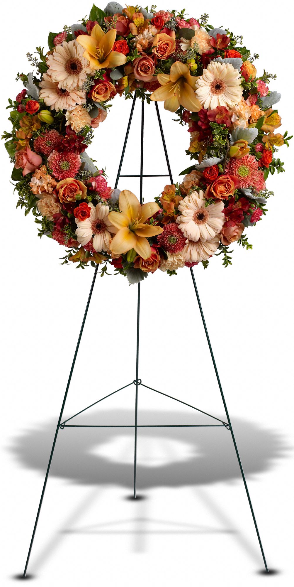 Wreath of Remembrance Flowers