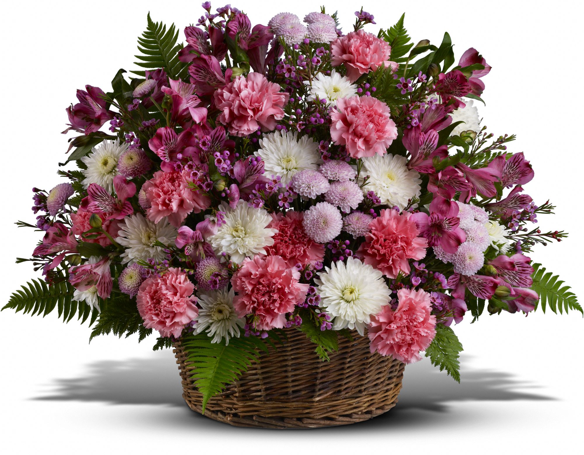 Garden Basket Blooms Flowers