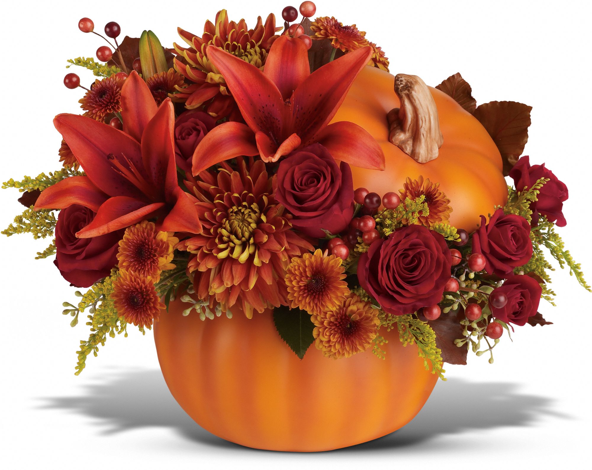 Teleflora's Prize Pumpkin Bouquet - Deluxe in Glendale AZ Glendale Flowers