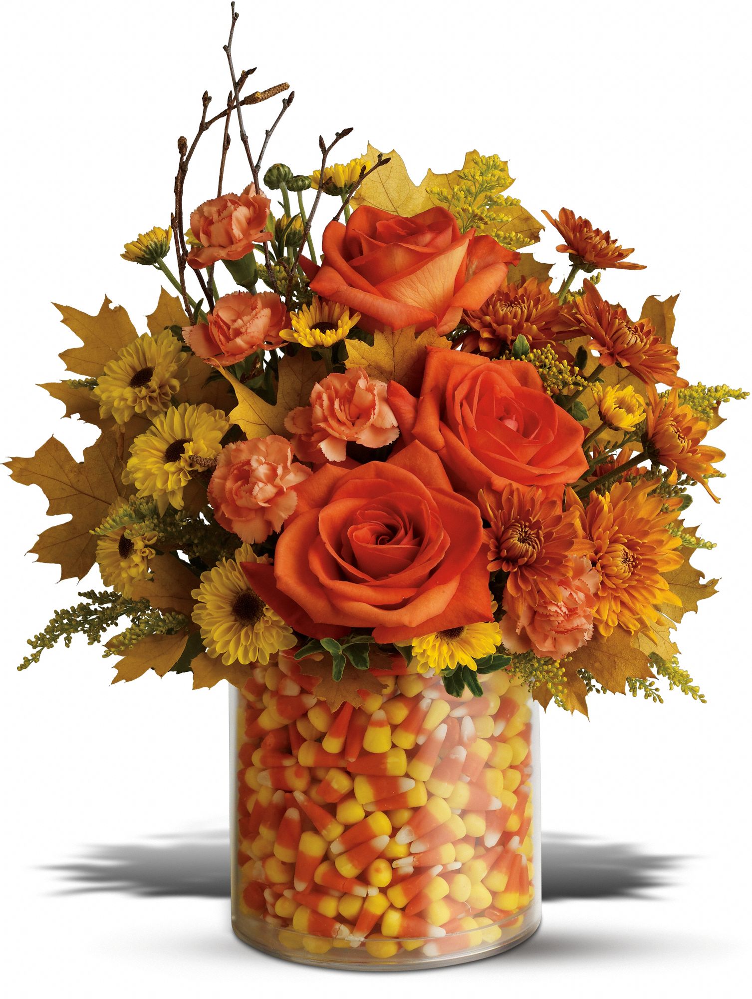 Teleflora's Candy Corn Surprise Bouquet in Aurora CO A Calla Lily Ltd