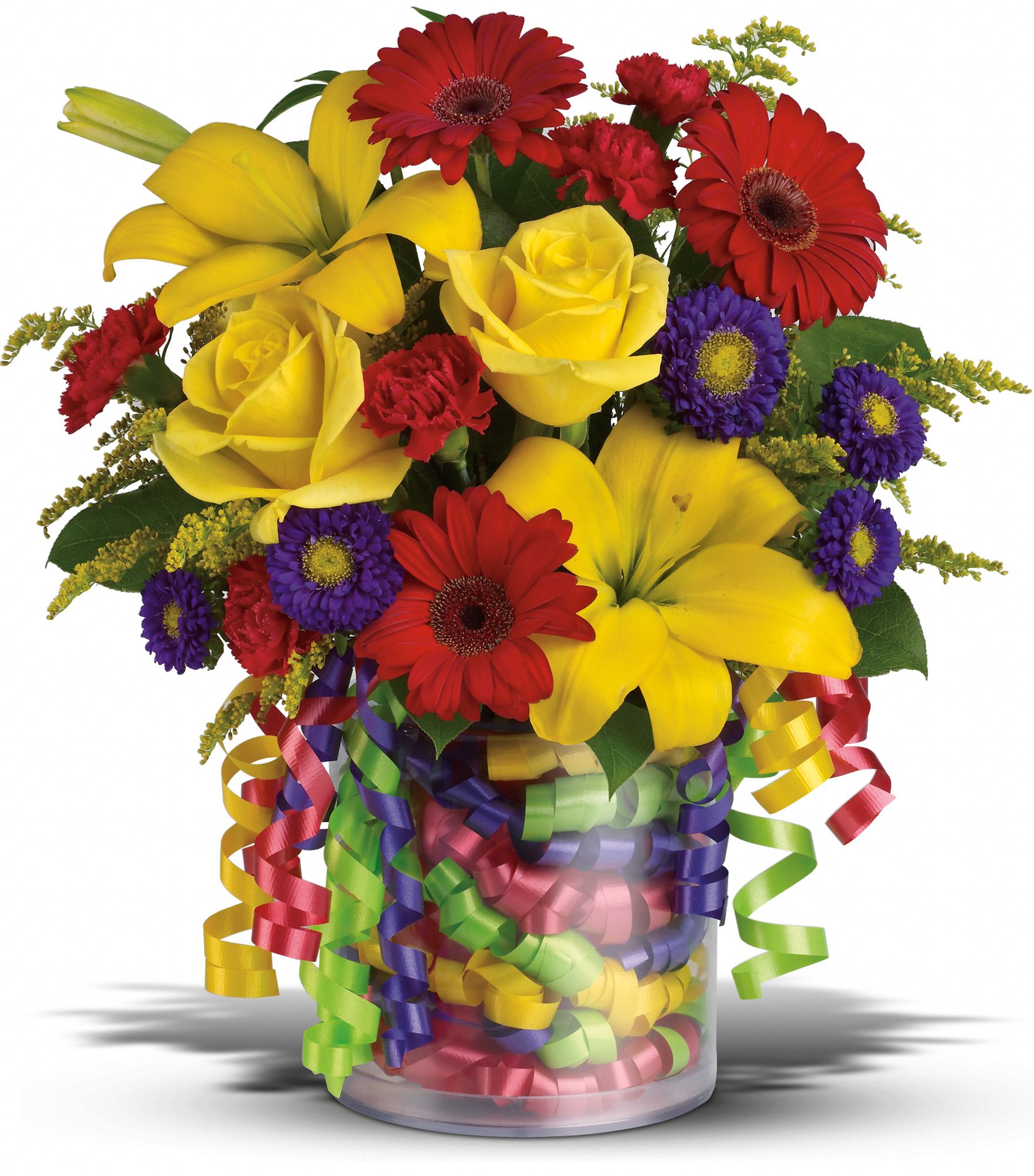 Teleflora's Birthday Ribbon Bouquet - Deluxe in Mount Sterling&nbsp;KY, Always In Season Florist