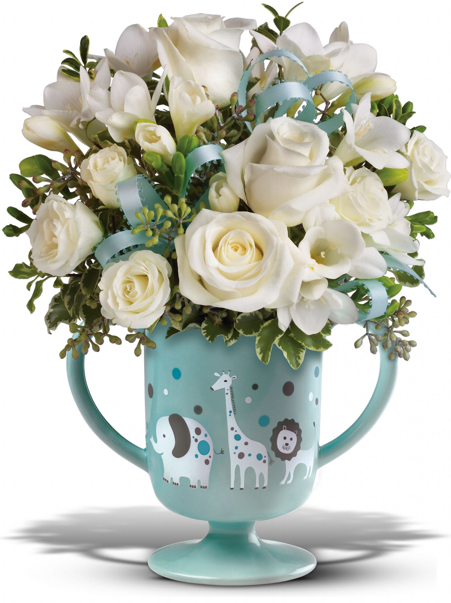 MiGi's Baby Circus Bouquet Deluxe - Blue in Dothan&nbsp;AL, Sweet Gardenia
