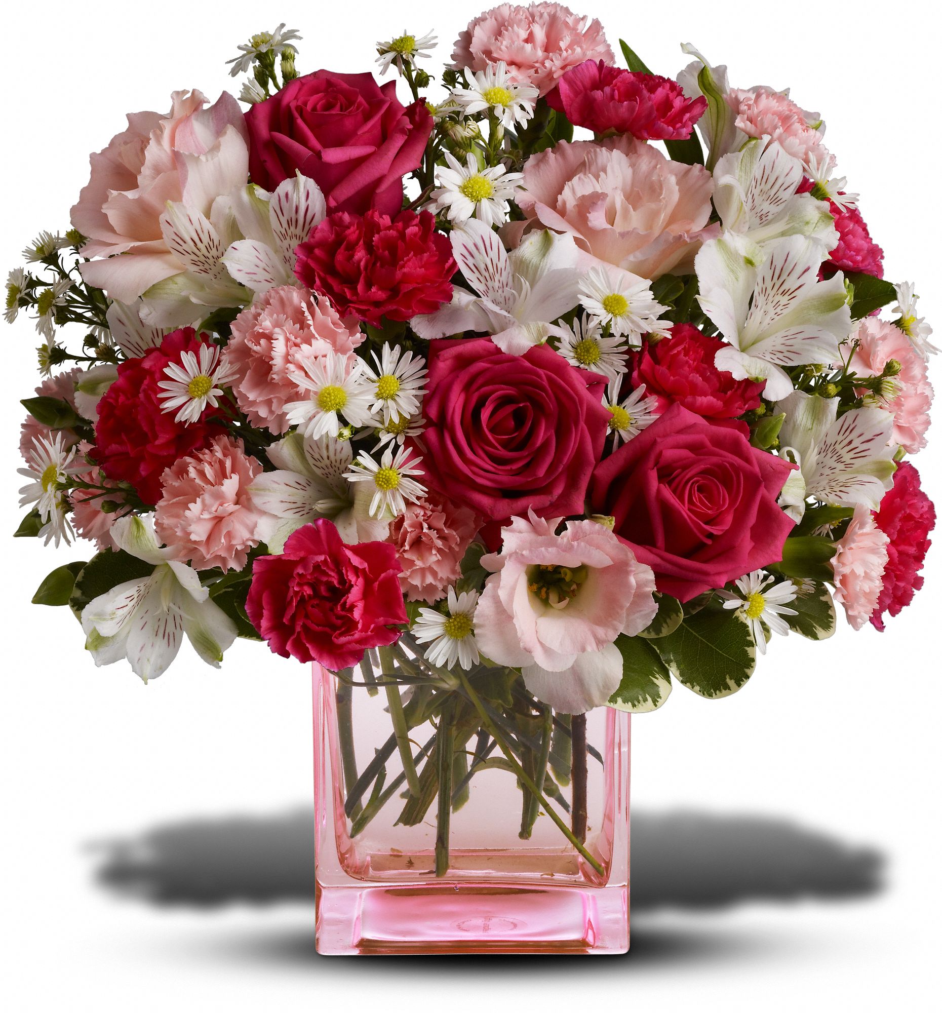 Teleflora's Pink Dawn Bouquet - Deluxe in Winchester&nbsp;MA, Pondview Florist, Inc