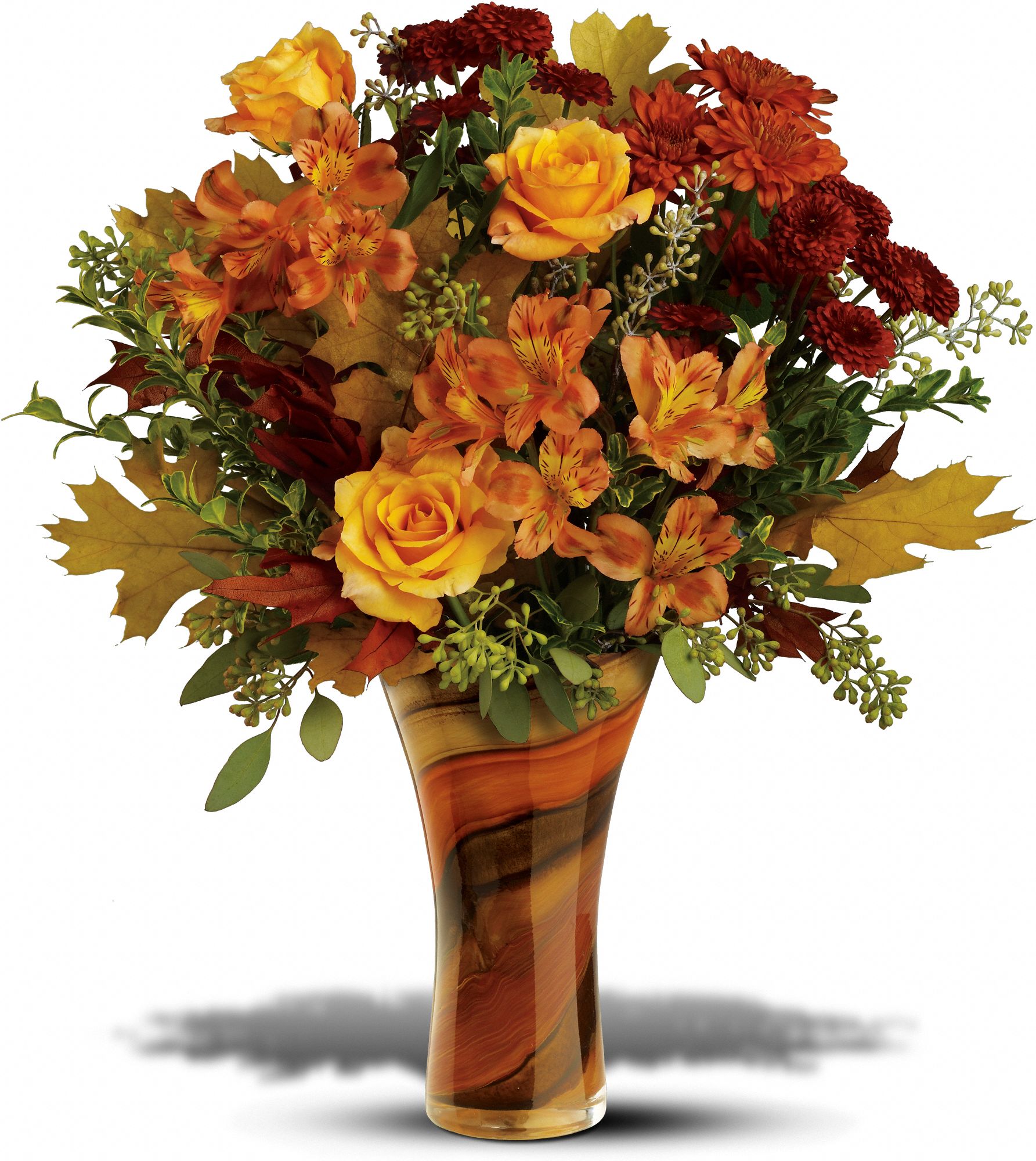 Teleflora's Artful Autumn Bouquet in Galesburg IL Anderson Florists