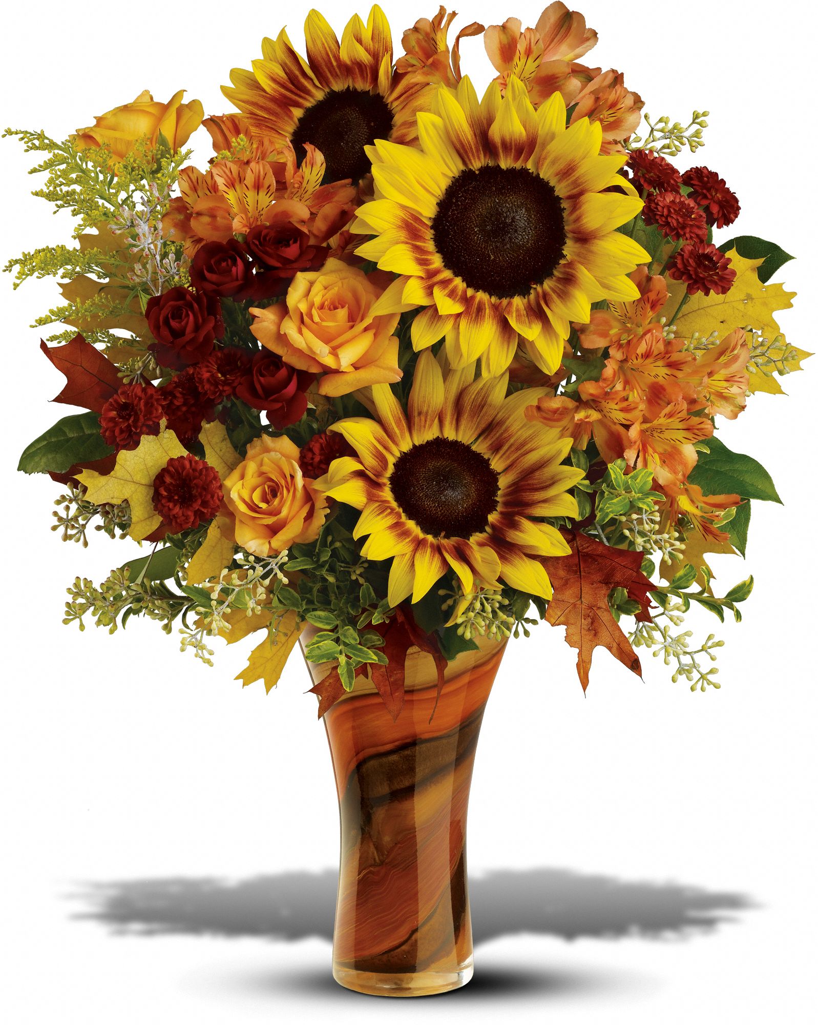 Teleflora's Artful Autumn Bouquet - Deluxe in Bonita Springs&nbsp;FL, Bonita Blooms Flower Shop, Inc.