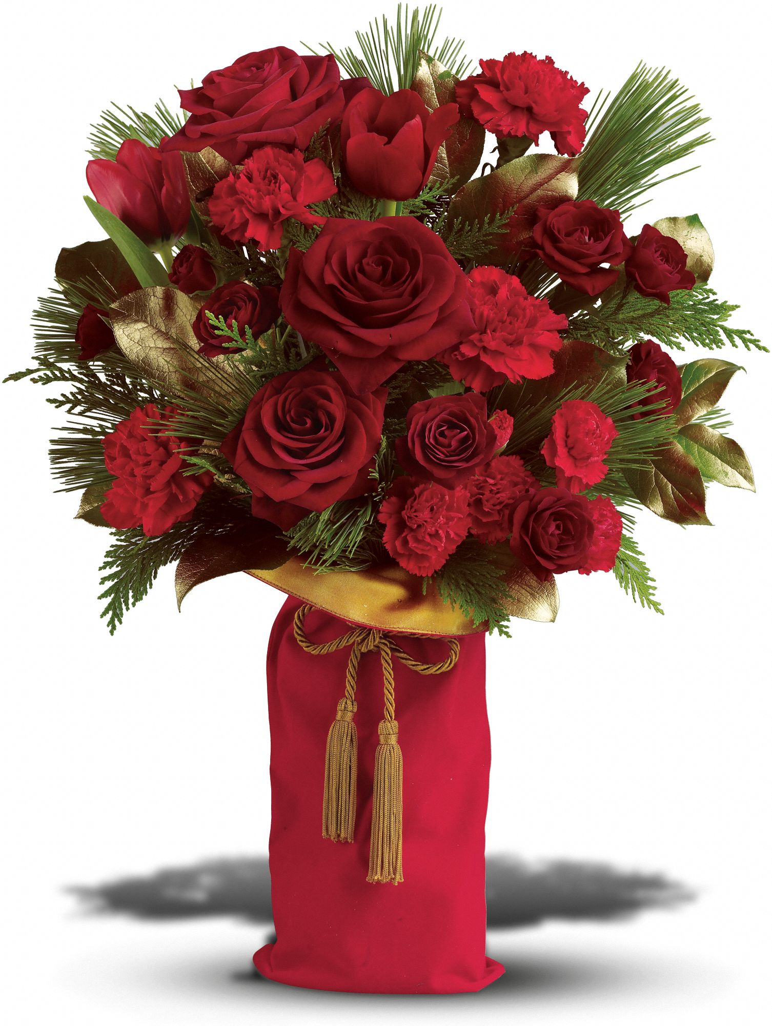Teleflora's Holiday Wishes Bouquet - Deluxe in Barrie&nbsp;ON, Chasing<br>Petals Flowers