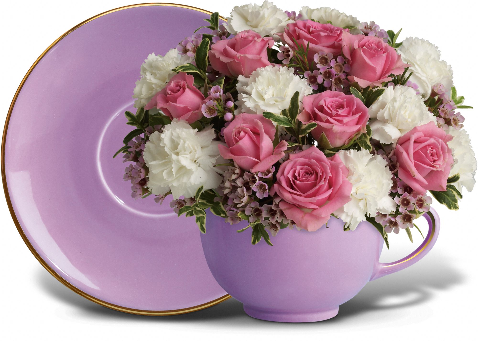 Teleflora's Teacup Blossoms Flowers