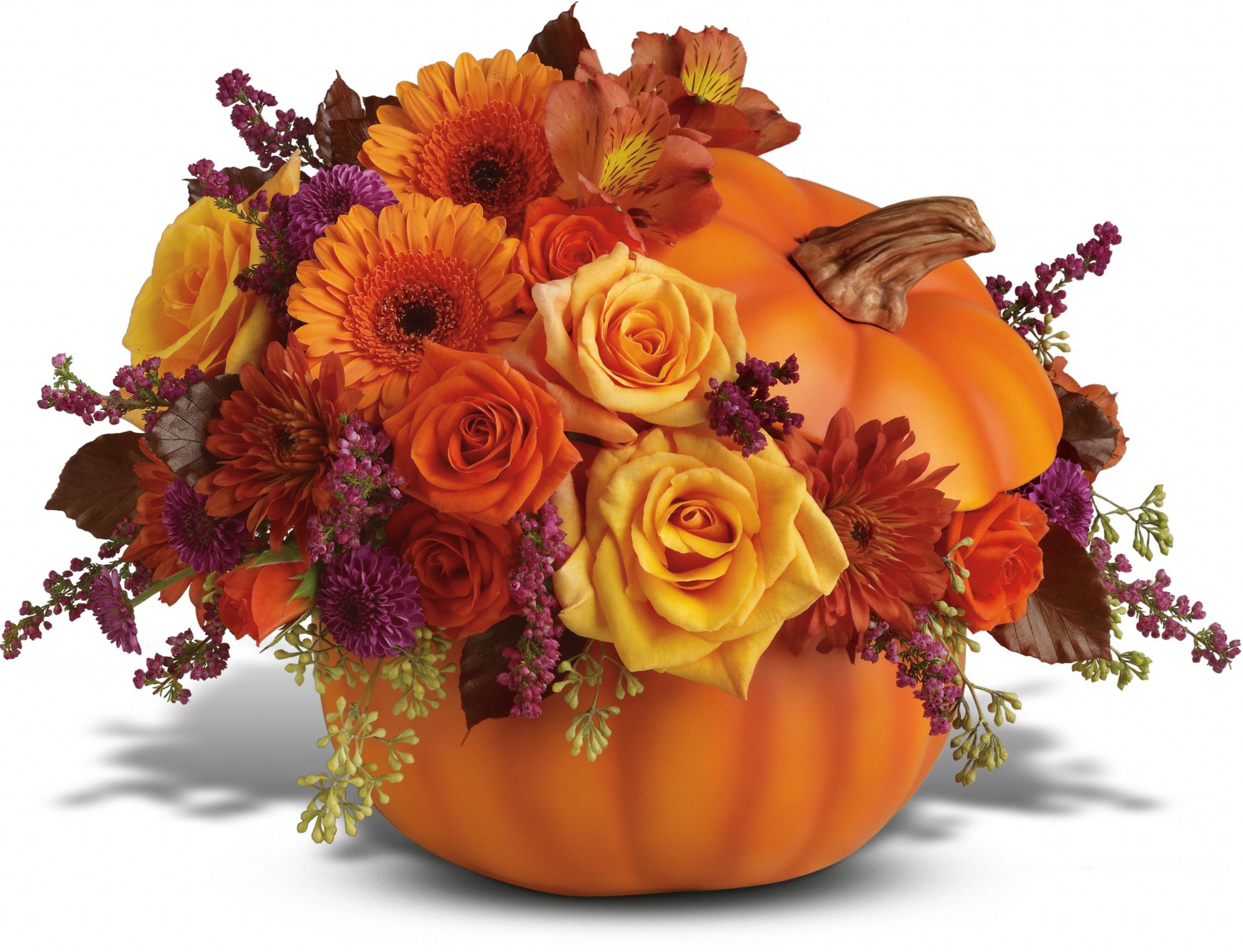 Teleflora�s Southern Living Blooming Pumpkin, picture