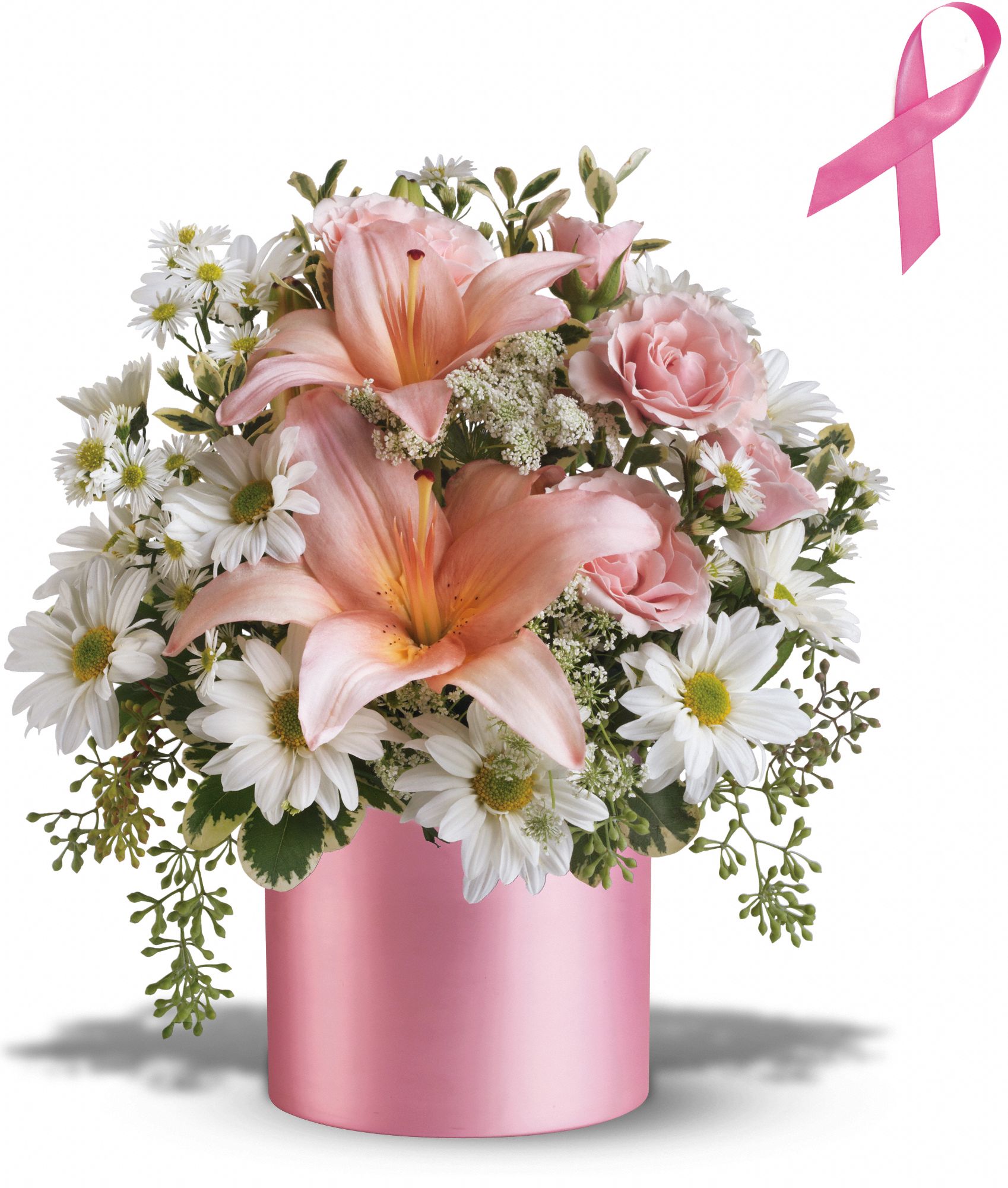 Teleflora's Pink Hope Bouquet Flowers