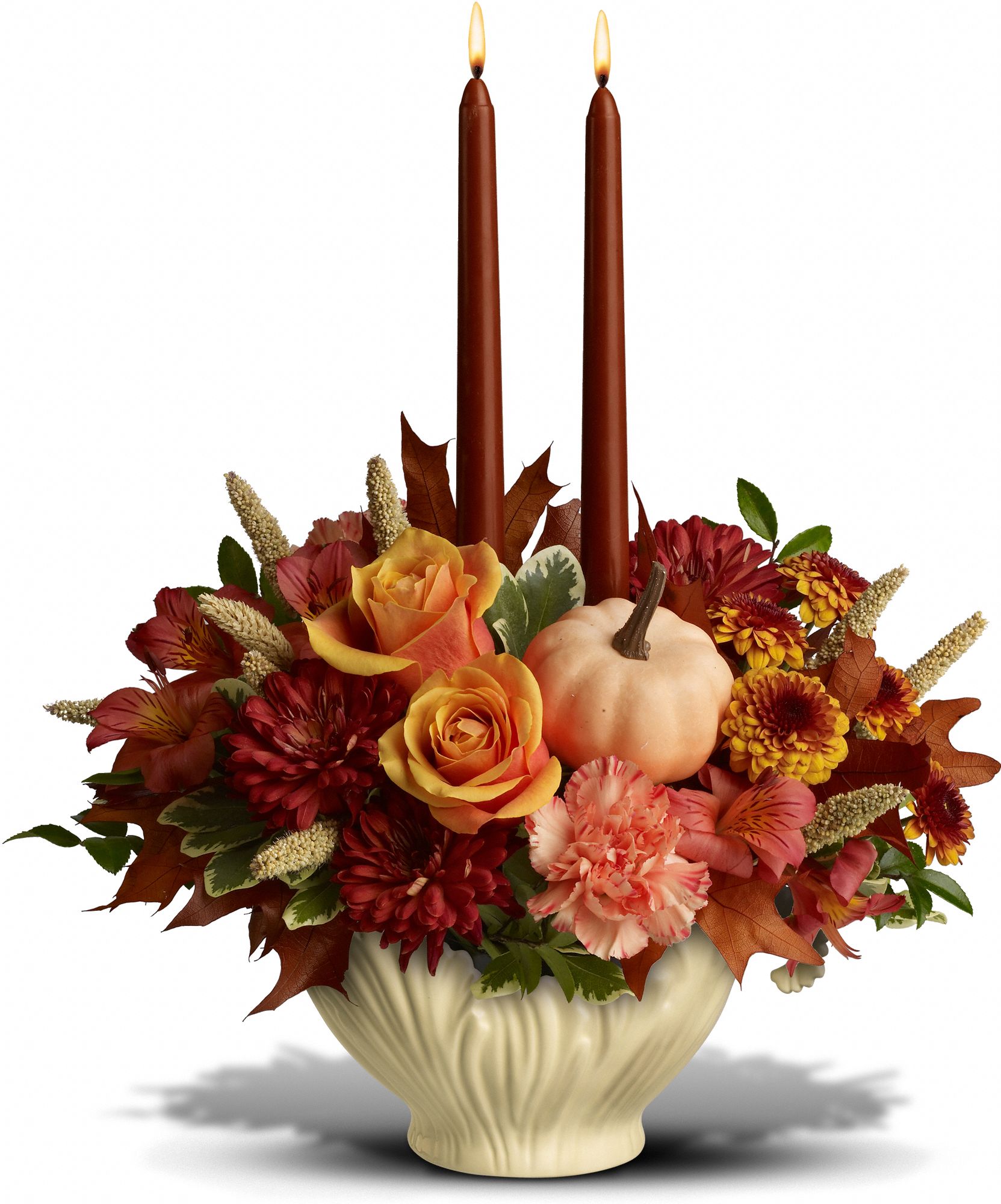 Lenox Gift of Autumn by Teleflora in Vernon Hills&nbsp;IL, Liz Lee Flowers