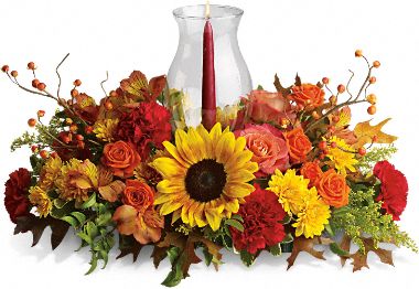 Delight-fall Centerpiece Flowers