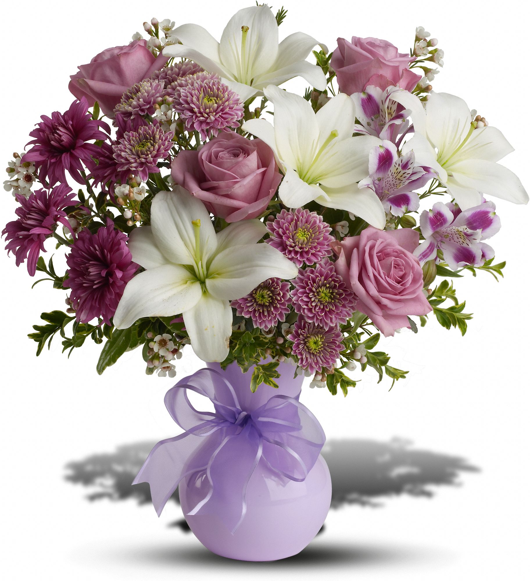 Teleflora's Precious in Purple - Deluxe in Windsor Locks&nbsp;CT, Daley's Florist & Country Expressions, LLC