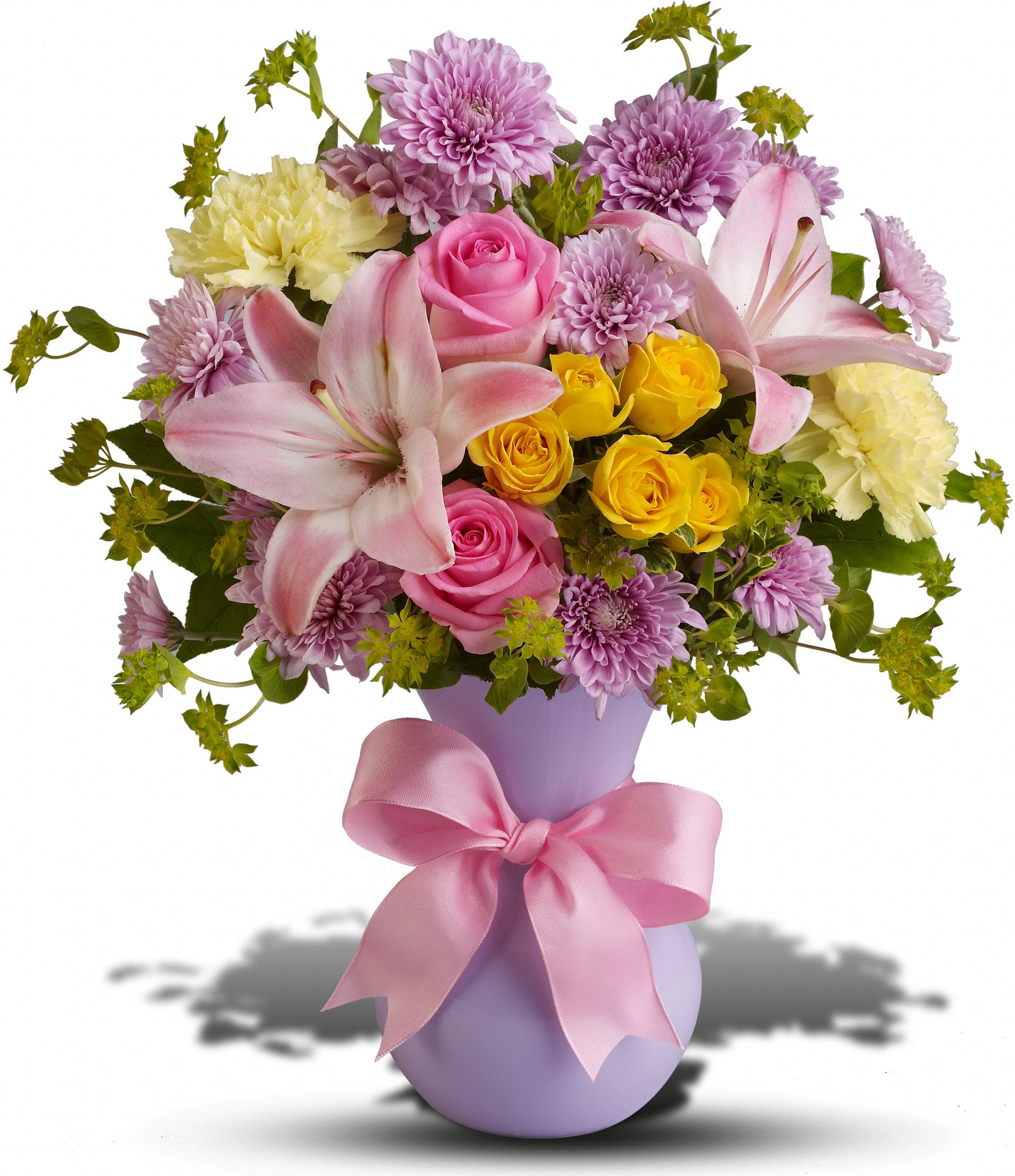 Teleflora's Perfectly Pastel in San Antonio&nbsp;TX, Andrea's Flowers & Gifts