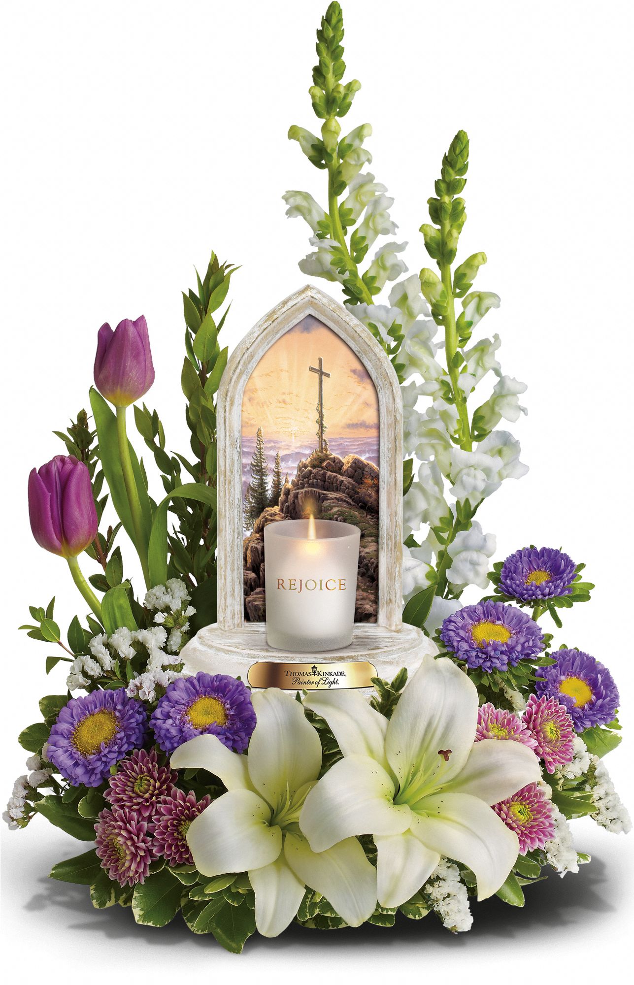 Thomas Kinkade's Easter Joy Bouquet by Teleflora in Bellevue&nbsp;PA, Fred Dietz Floral