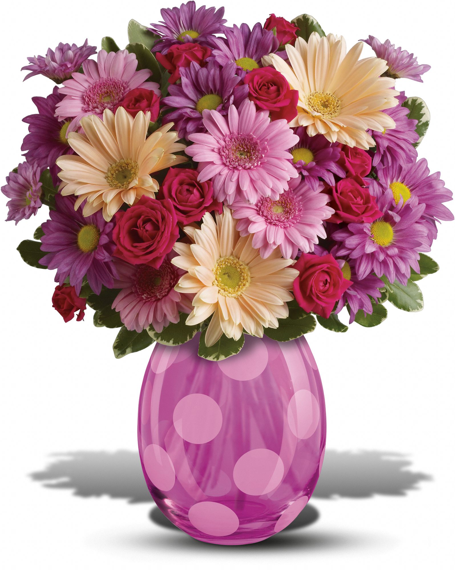 Teleflora's Lots of Dots Bouquet - Deluxe in Lebanon&nbsp;OH, Aretz Designs Uniquely Yours
