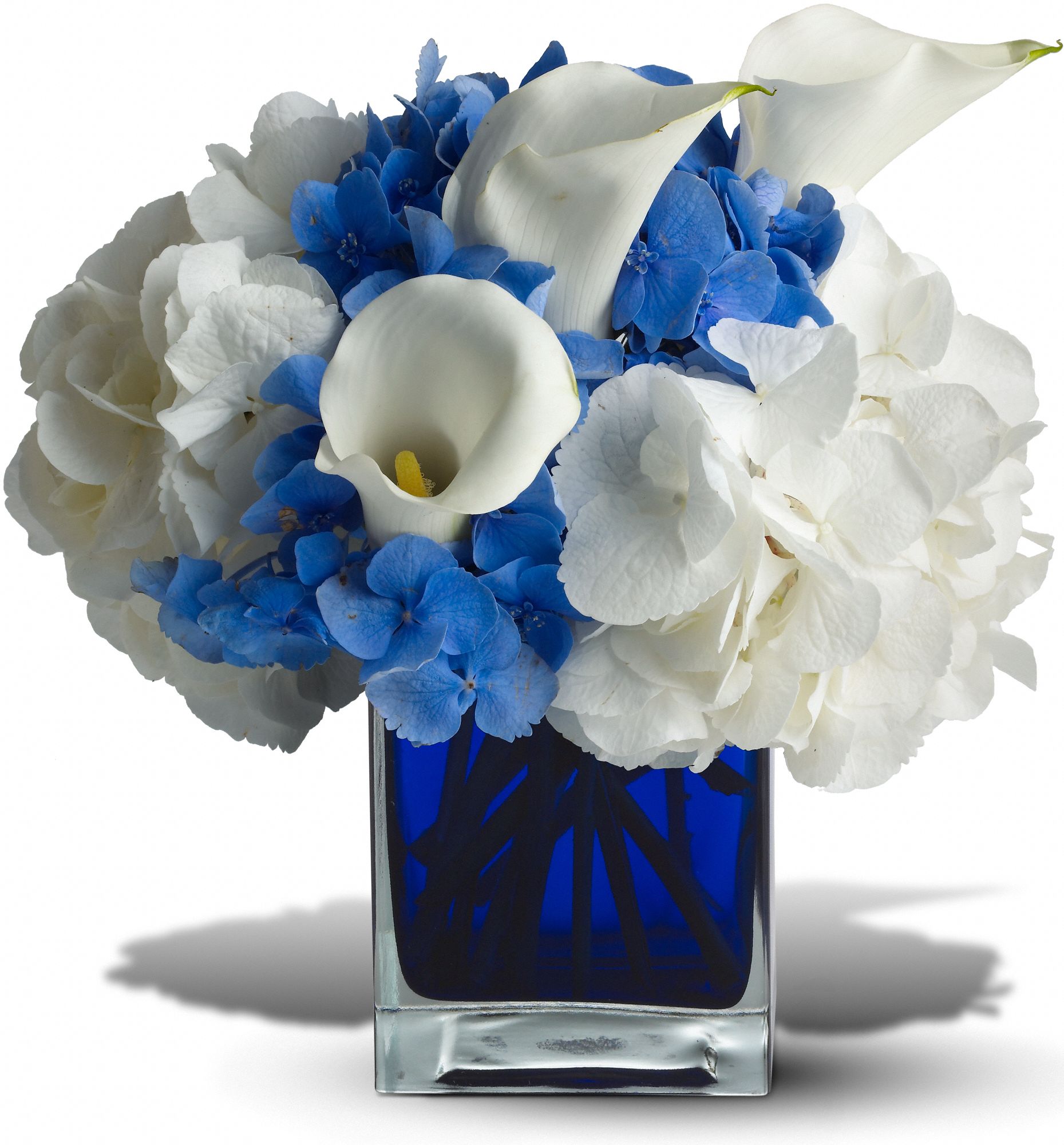 Teleflora's Waves of Blue Flowers