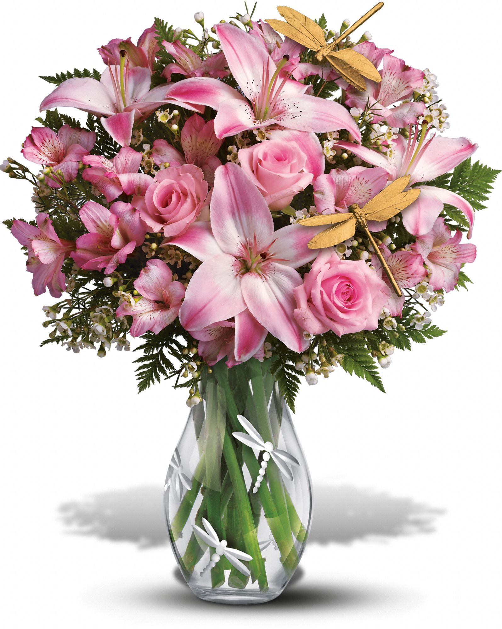 Teleflora's Dragonfly Bouquet