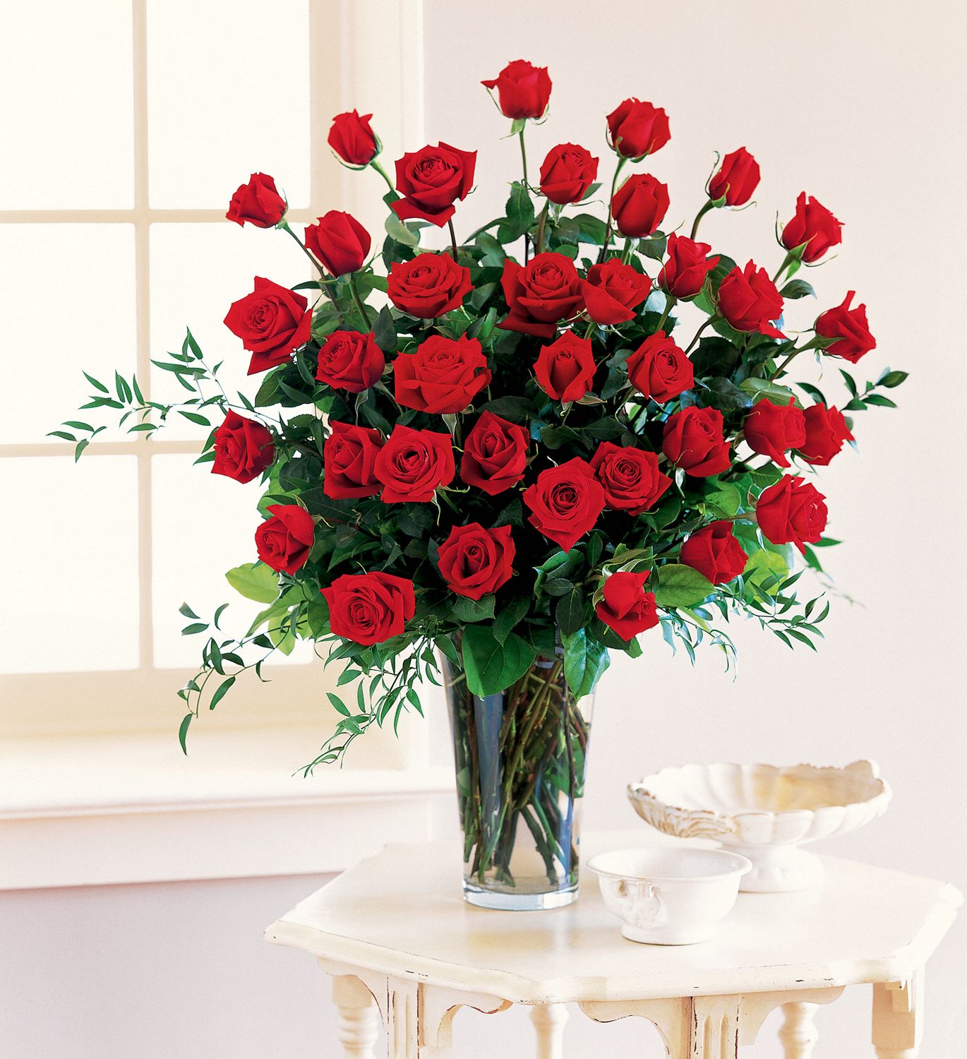 Red Pelican Flowers & Gift Baskets, Bonita Springs, Florida - Three Dozen Red Roses, picture