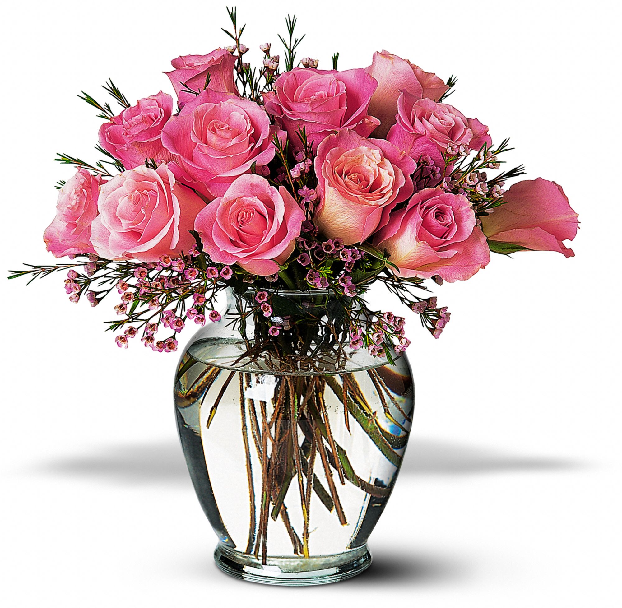 Pink Birthday Roses, picture