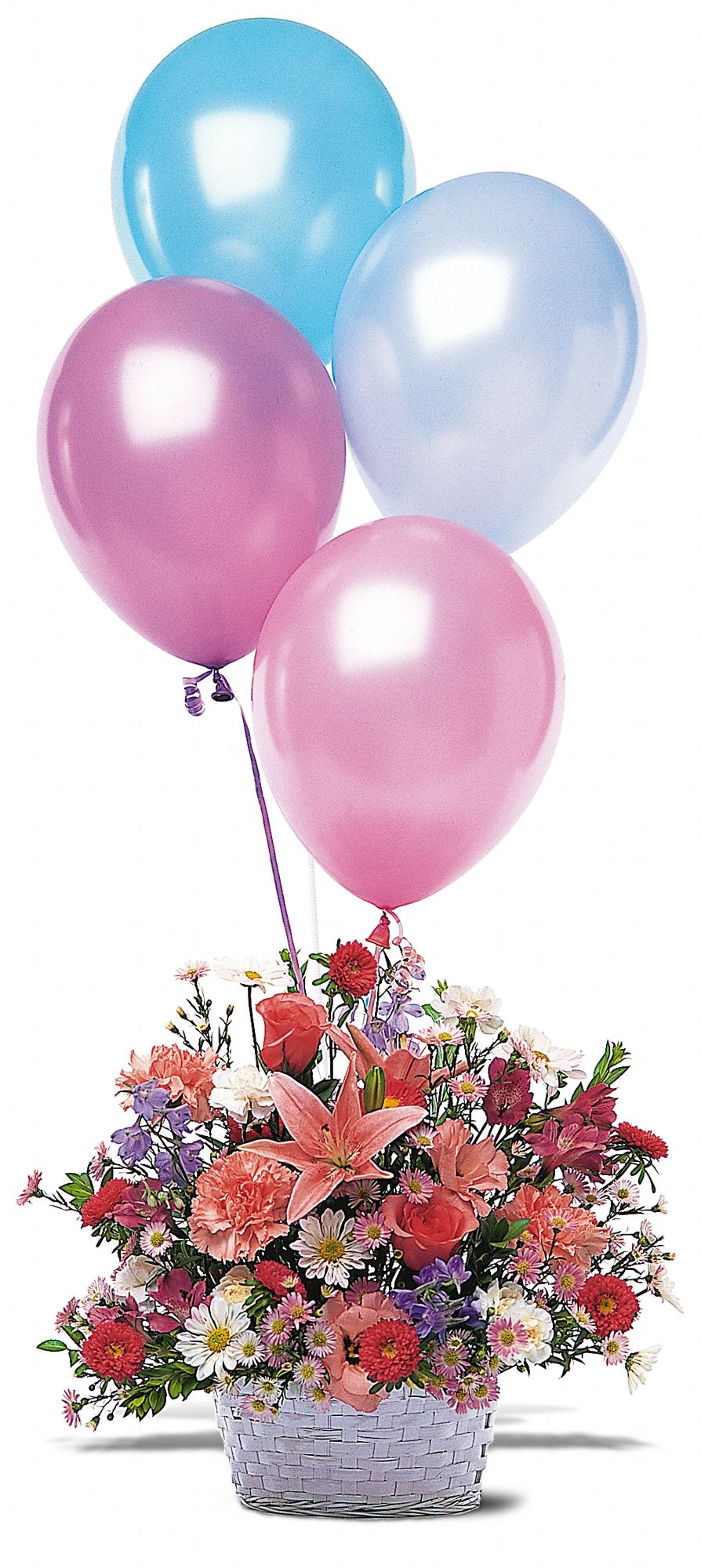 Birthday Balloon Basket graphic