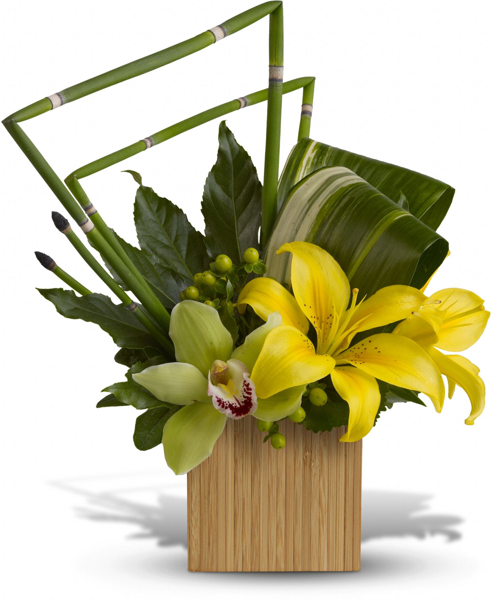 Teleflora's Bamboo Zen Flowers