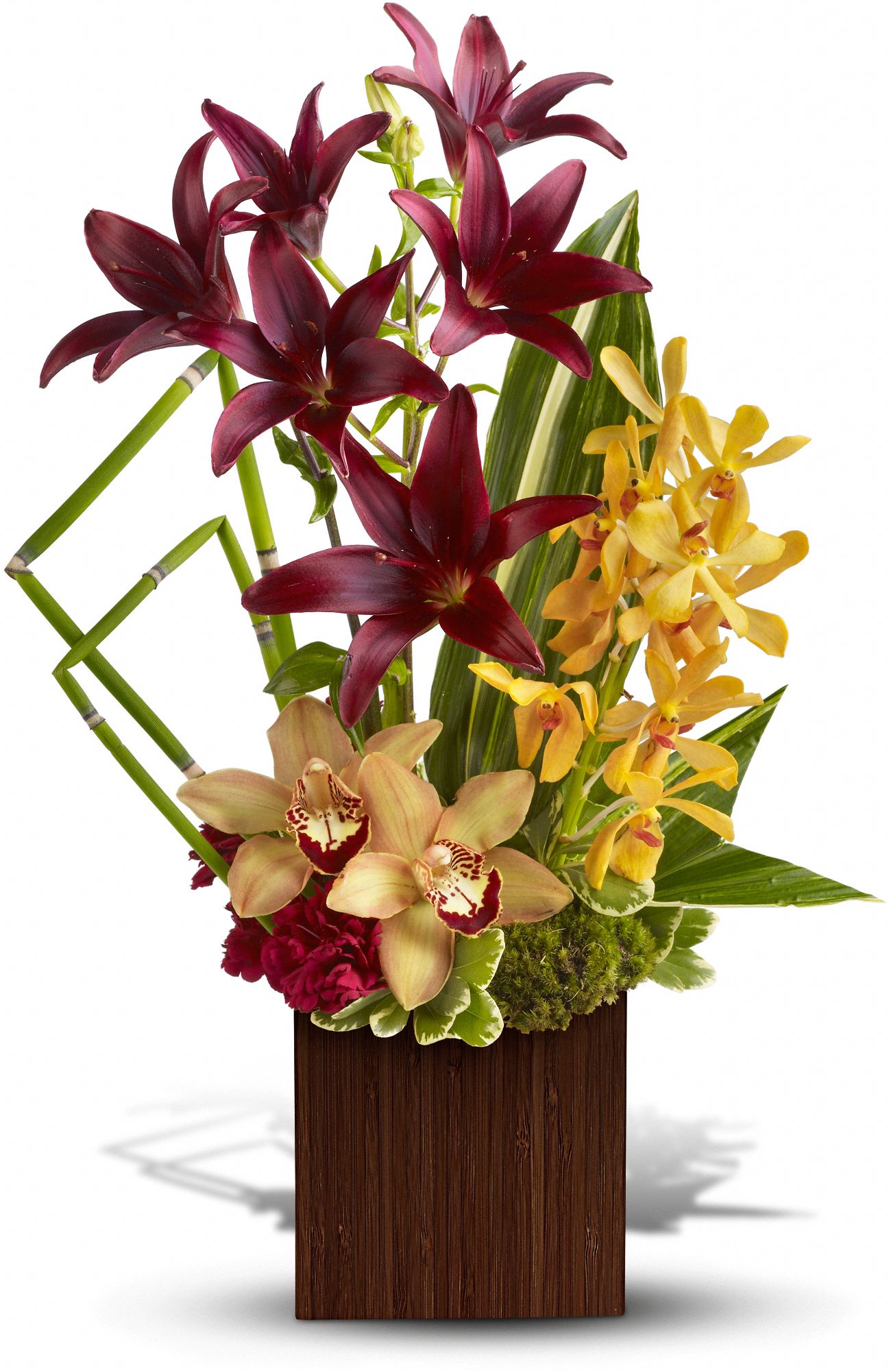 Teleflora's Bamboo Oasis Flowers