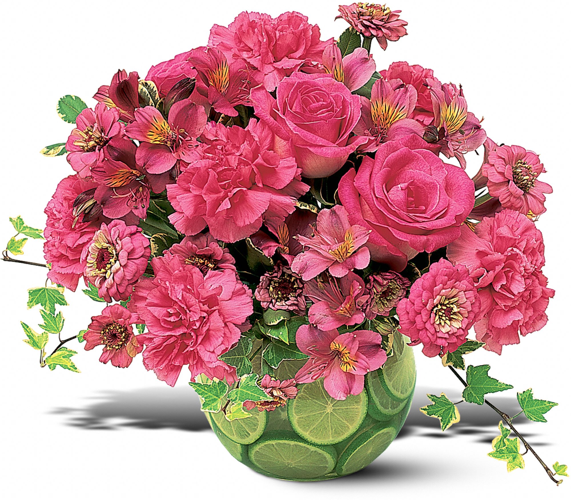 Hot Pink with Limes, picture