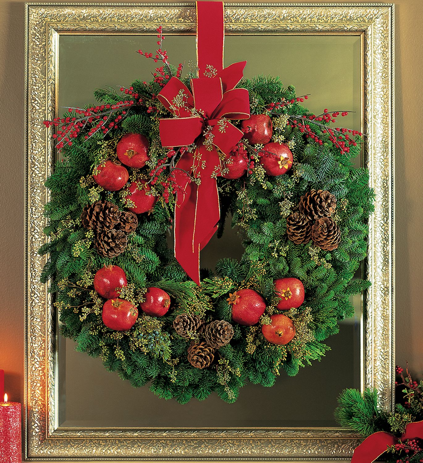 Pomegranate Wreath Flowers