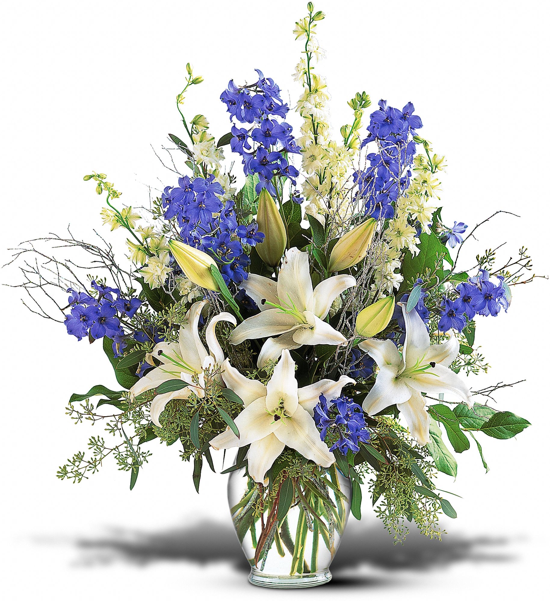 Sapphire Miracle Arrangement in New Port Richey&nbsp;FL, Cottage Florist Of Trinity