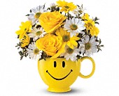 Grigg's Flowers, Carlsbad, New Mexico - Teleflora's Be Happy Bouquet, picture
