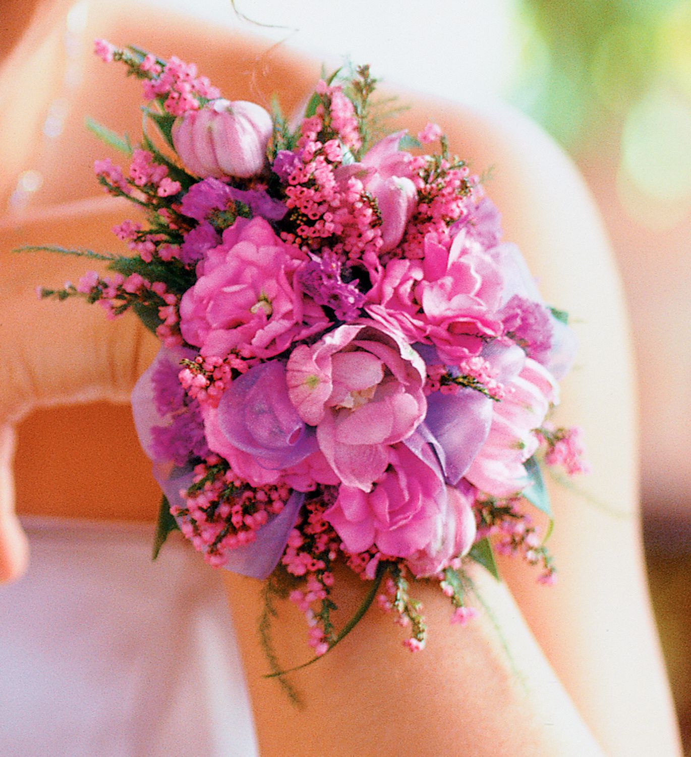 Purple Passion Wristlet in West Hills&nbsp;CA, Flowers On the Hills