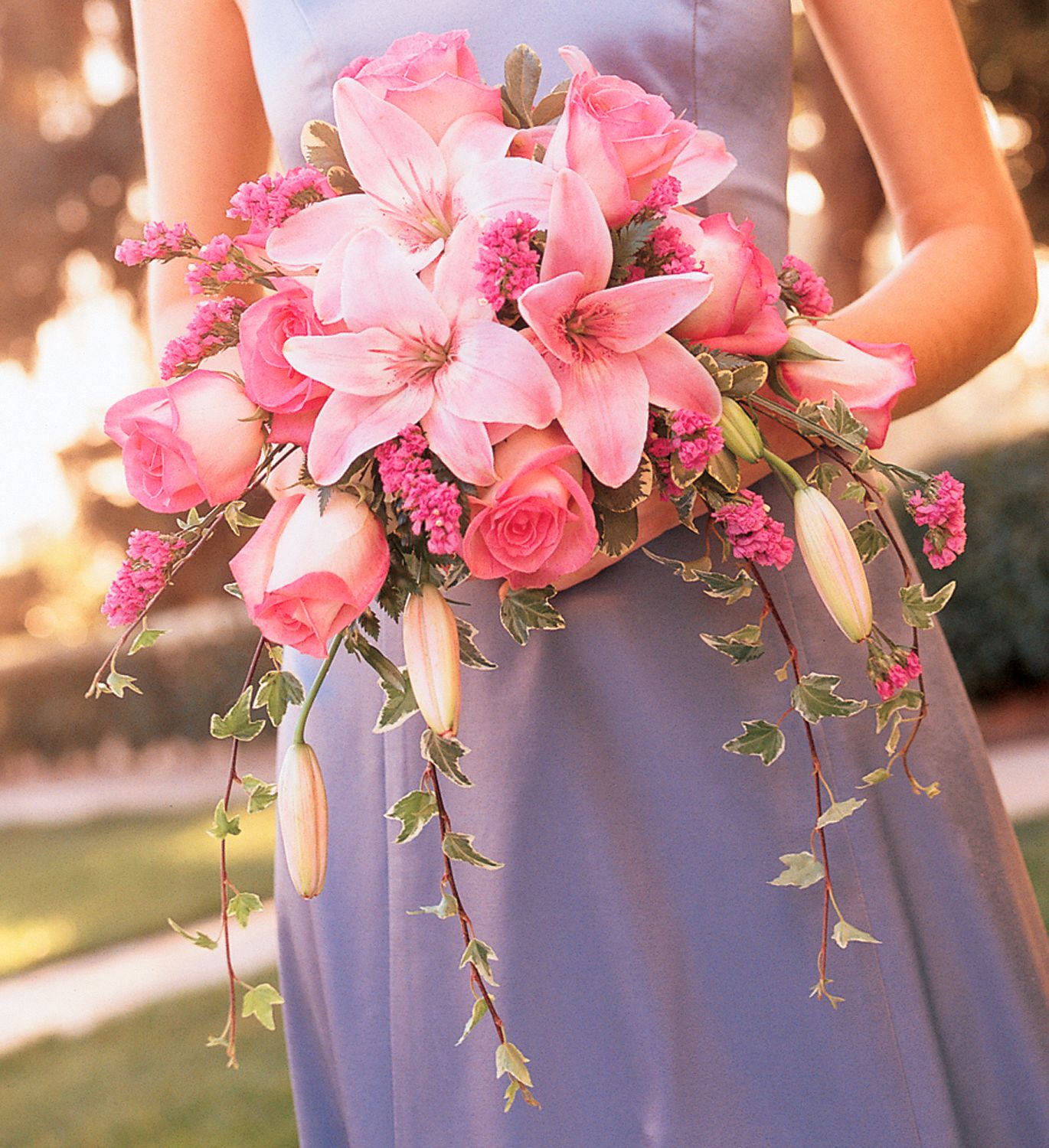 Pink on Pink Bouquet in West Hills&nbsp;CA, Flowers On the Hills